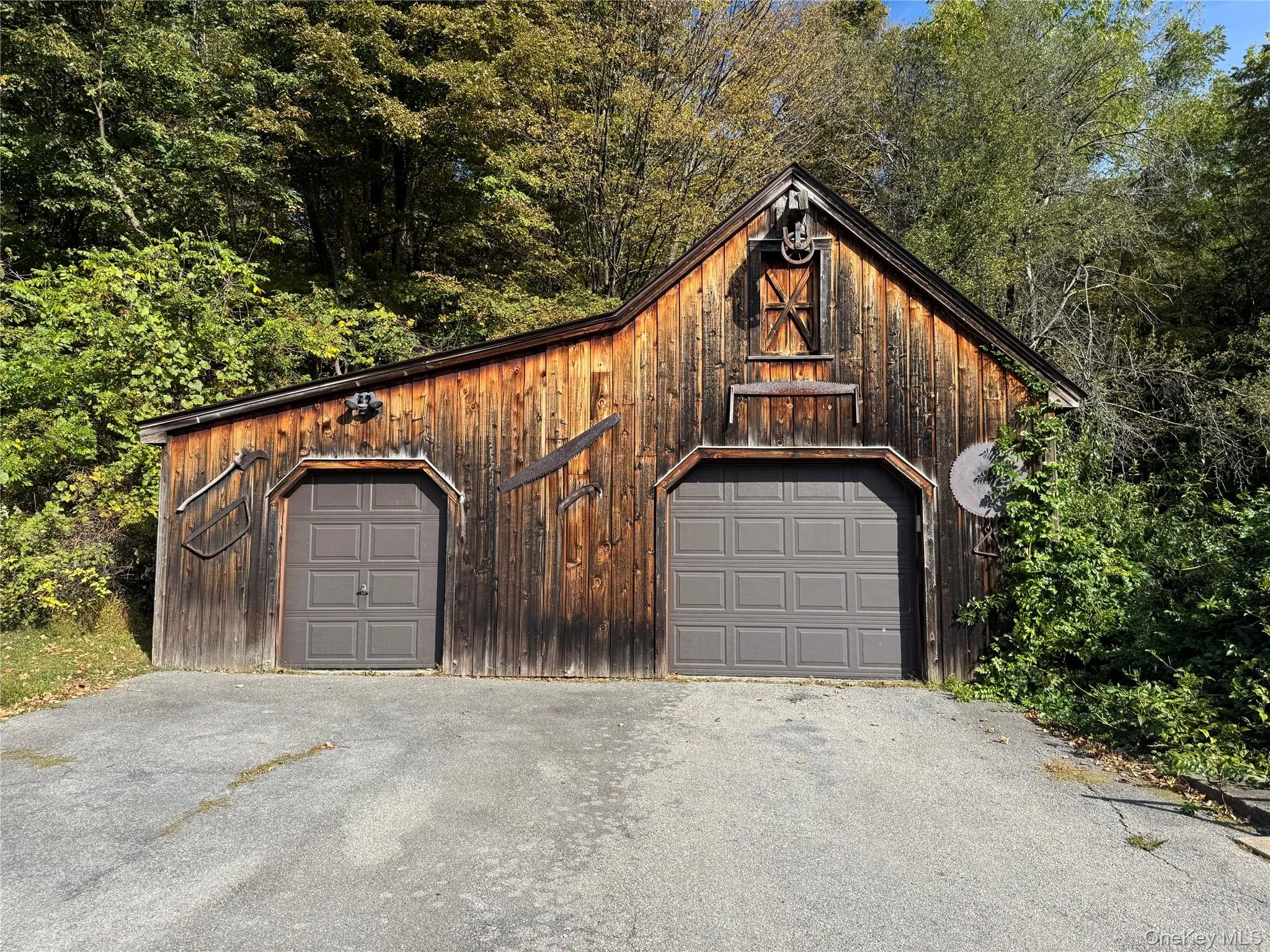 View of detached garage View of detached garage