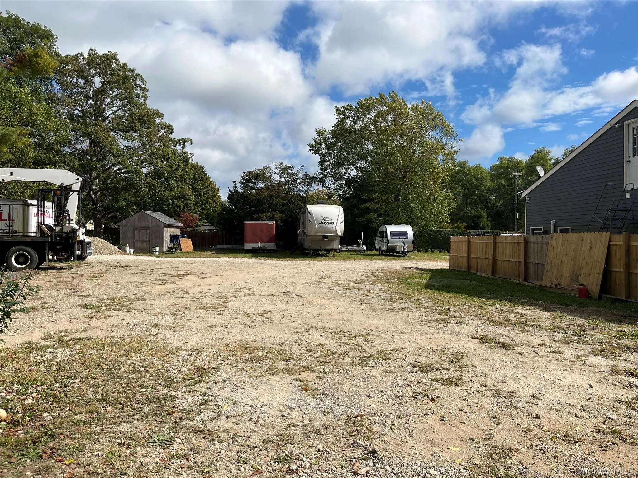View of yard with a shed View of yard with a shed