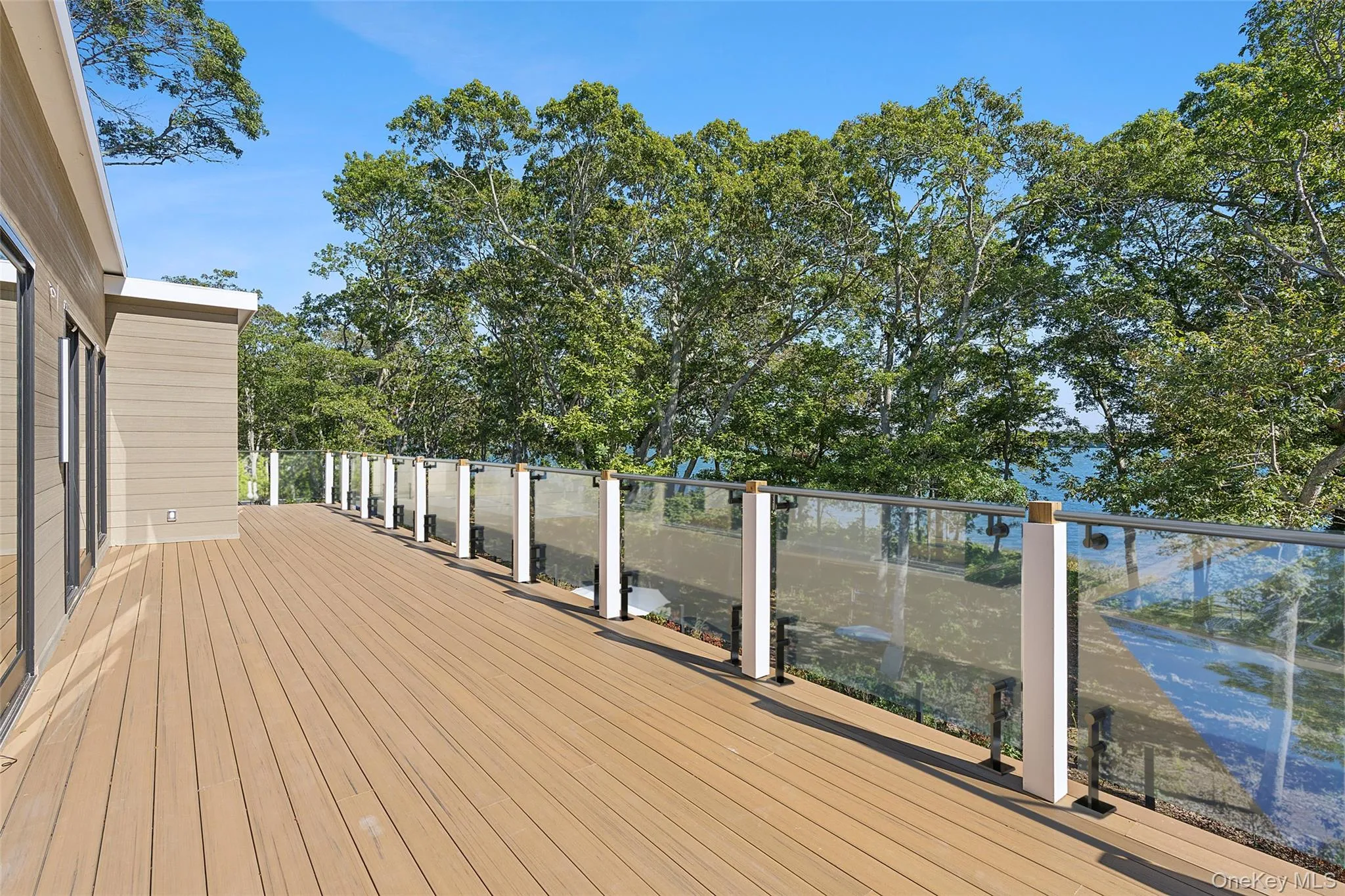 View of wooden deck View of wooden deck