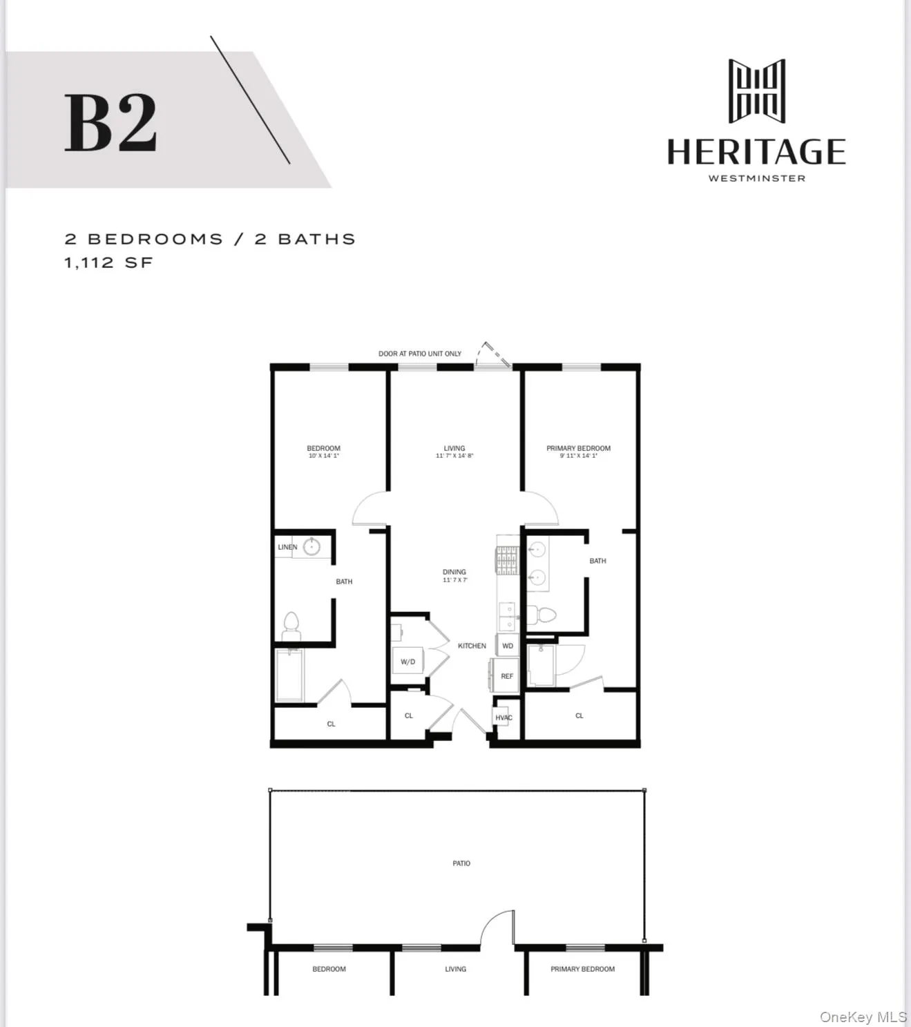 B2- 2 BEDROOM, 2 BATHROOM approx 1112 sq ft B2- 2 BEDROOM, 2 BATHROOM approx 1112 sq ft