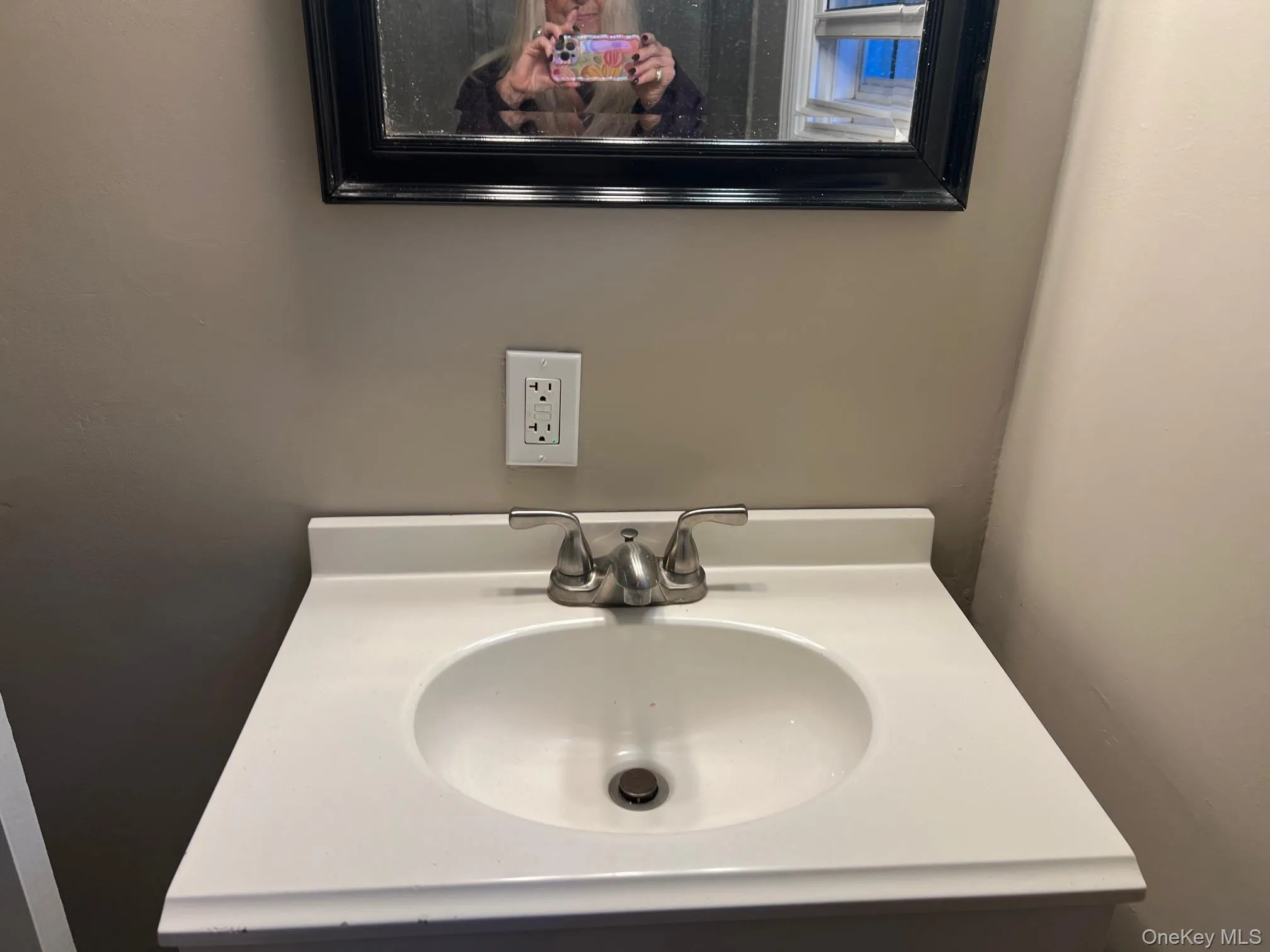 Bathroom view of vanity Bathroom view of vanity
