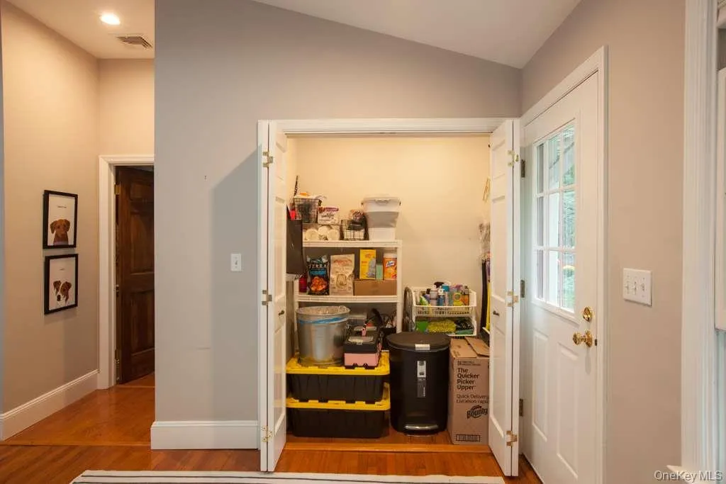 View of storage area View of storage area