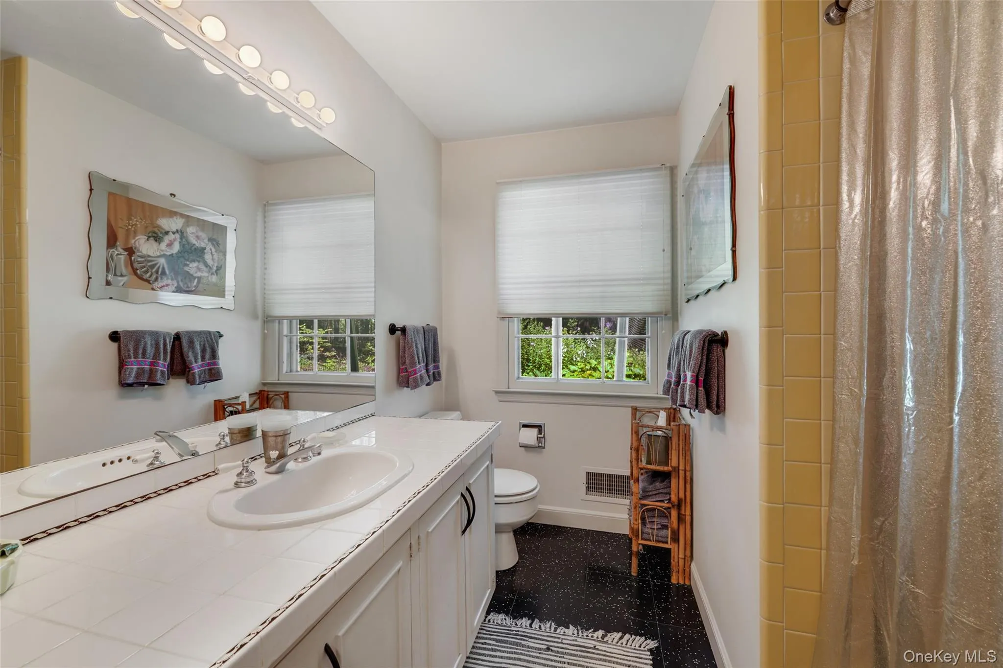 Bathroom with toilet, plenty of natural light, visible vents, and baseboards Bathroom with toilet, plenty of natural light, visible vents, and baseboards