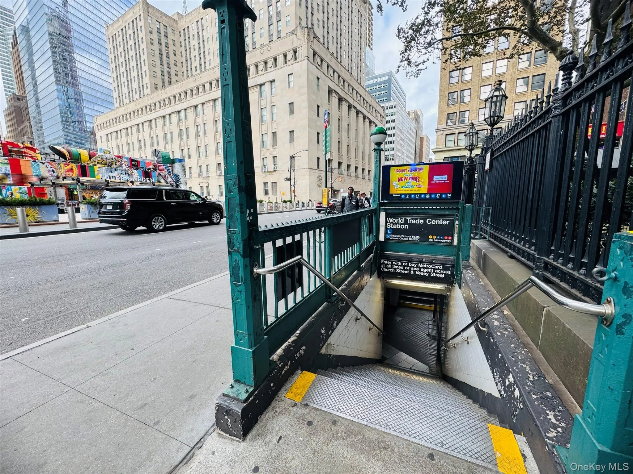 View of community with a city view and pet washing area View of community with a city view and pet washing area