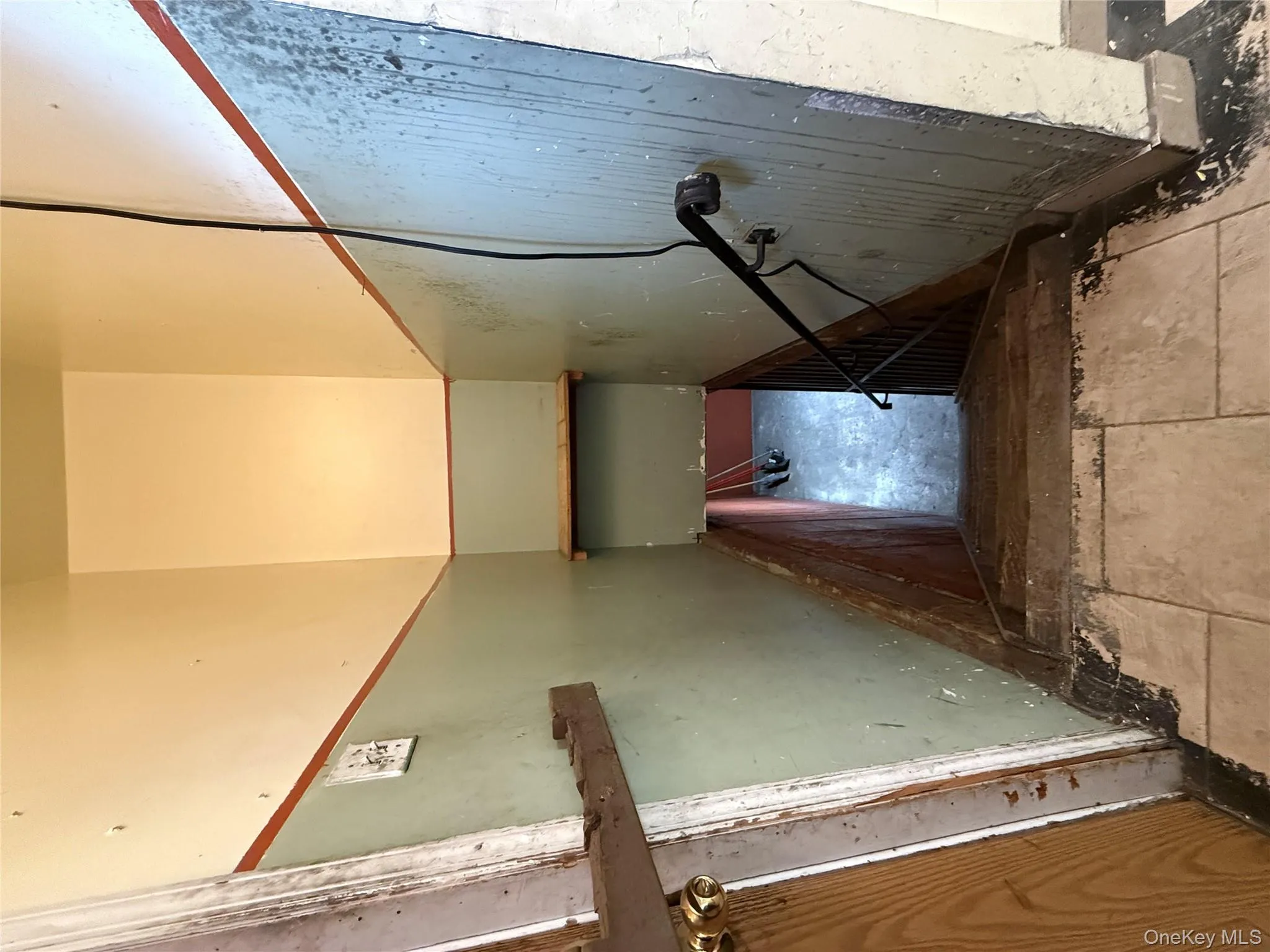 Stairway to basement Stairway to basement