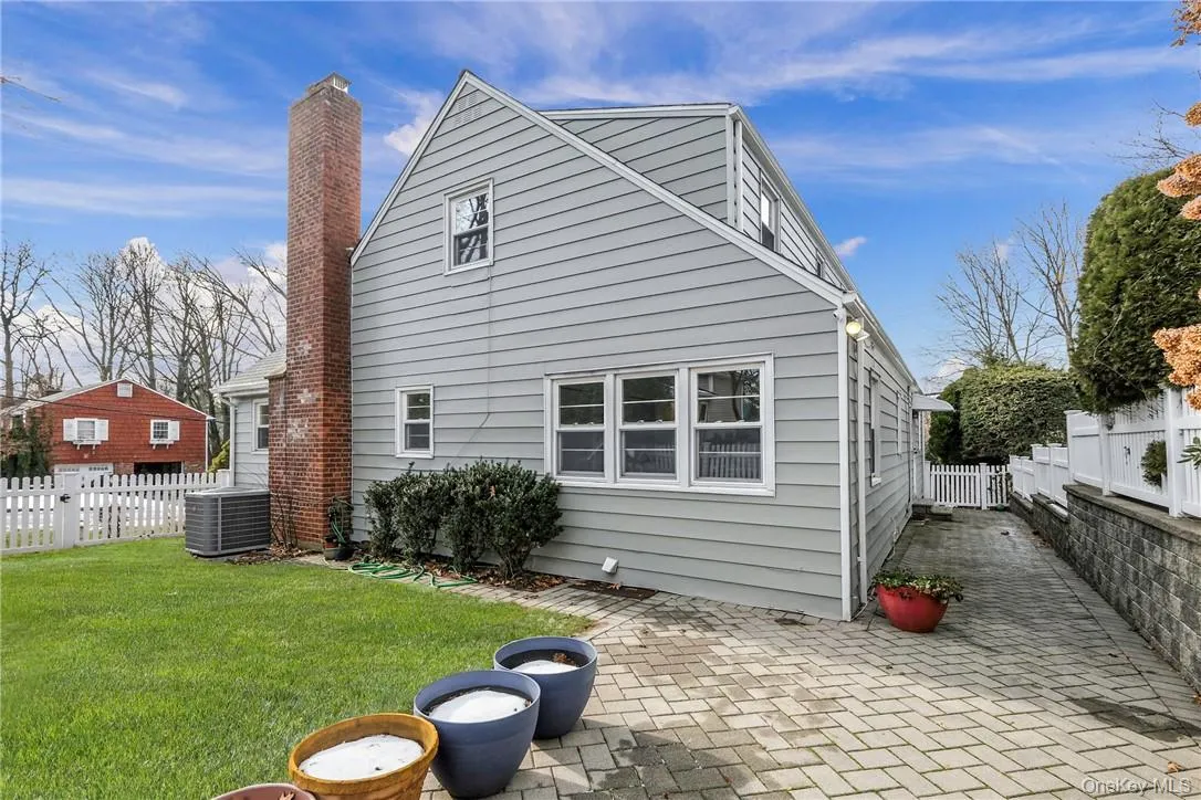 Patio with walk way to kitchen Patio with walk way to kitchen