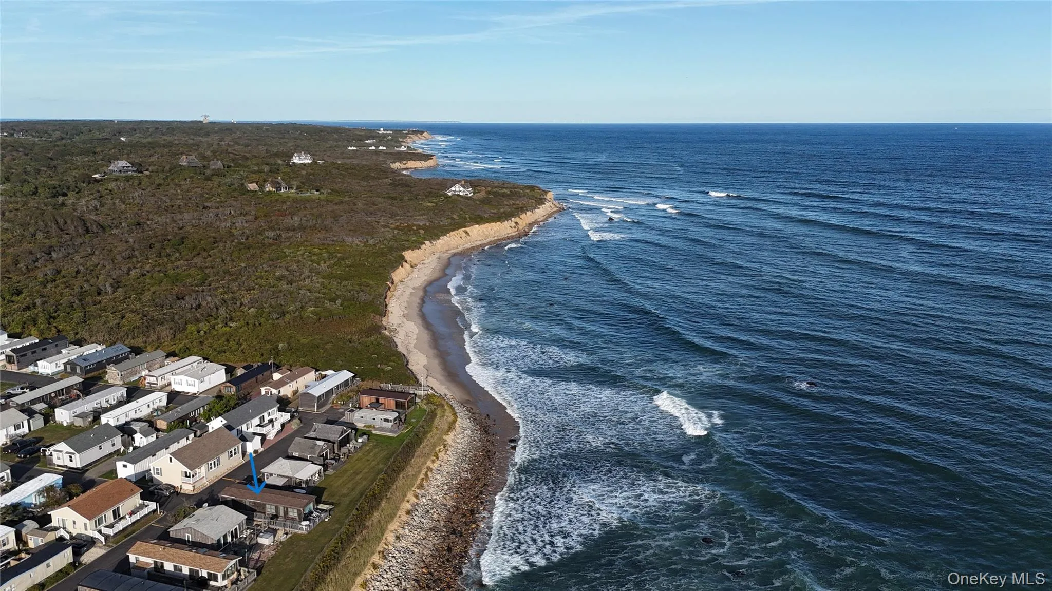 Drone / aerial view of expansive coastline Drone / aerial view of expansive coastline