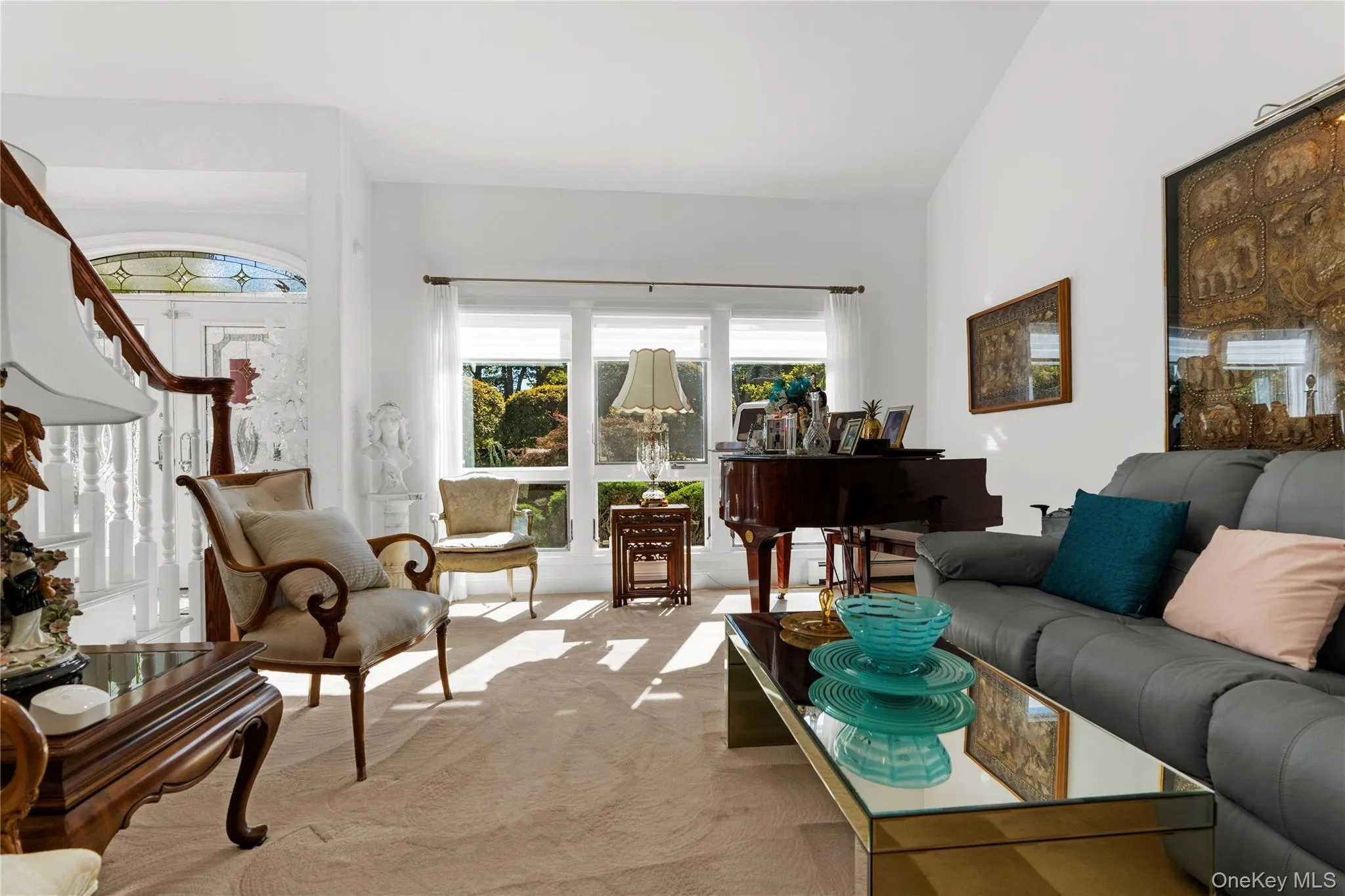 View of carpeted living area View of carpeted living area