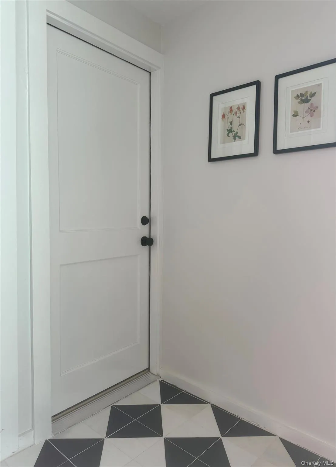 Entryway to apartment. Entryway to apartment.