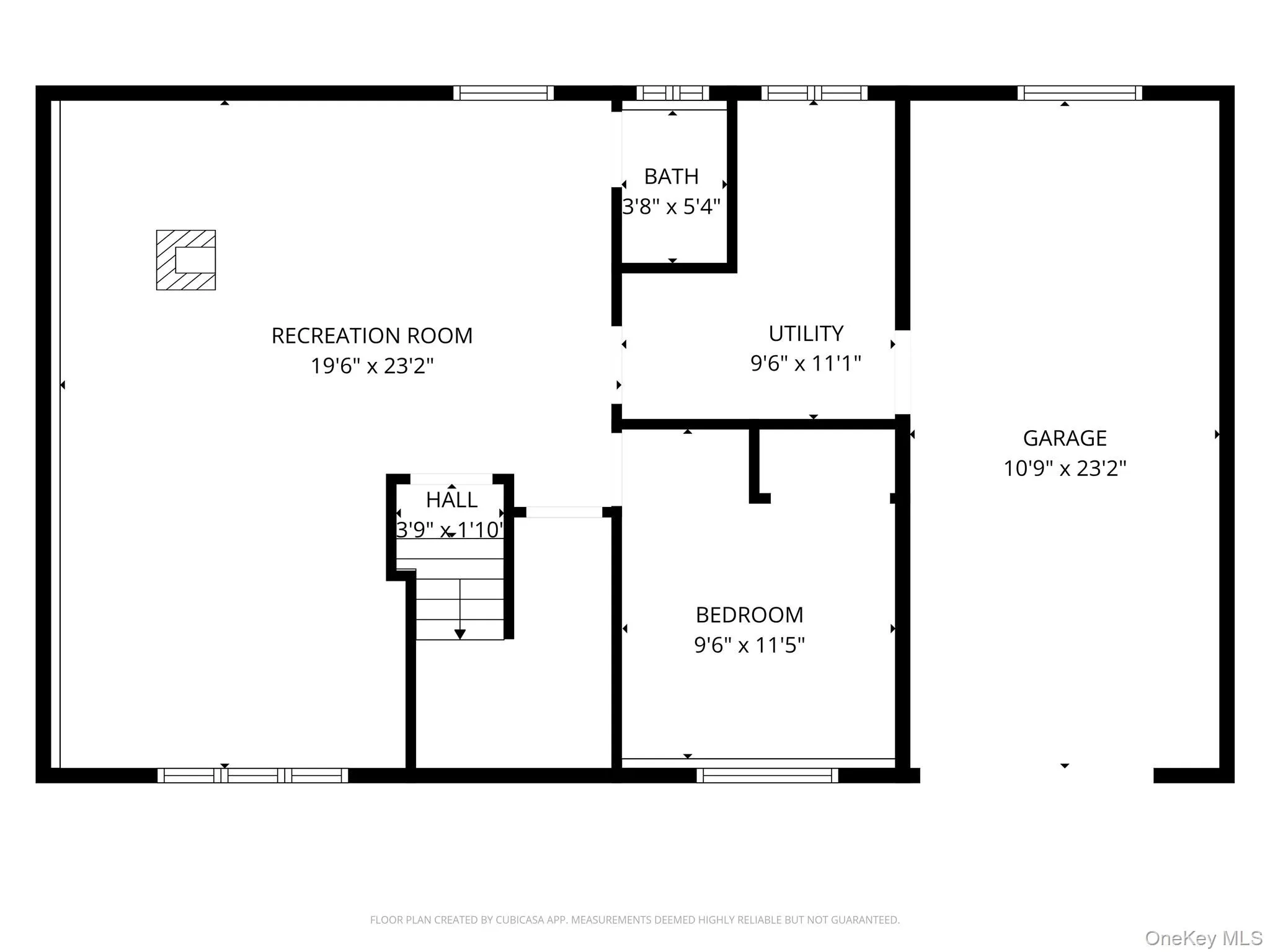 View of Basement Floor Plan (2nd level) View of Basement Floor Plan (2nd level)