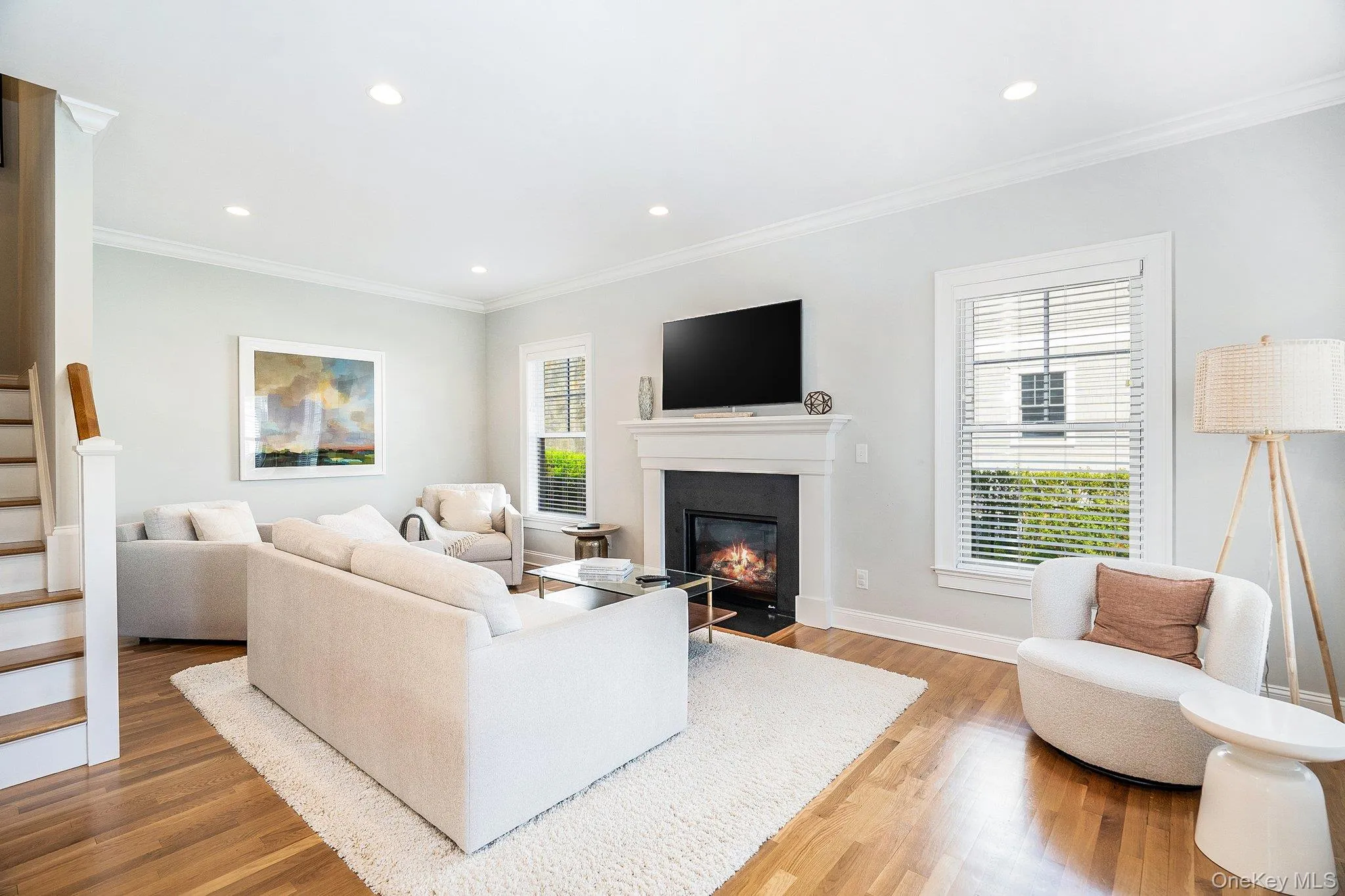 Living Room with Gas Fireplace Living Room with Gas Fireplace