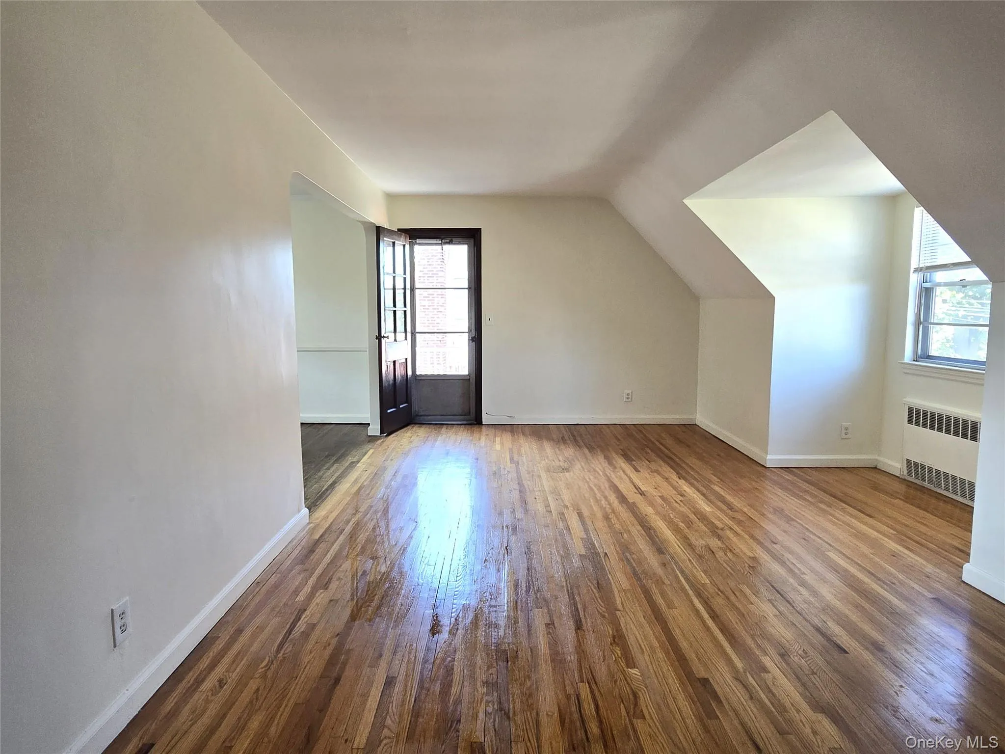 Living Room with access to roof deck Living Room with access to roof deck
