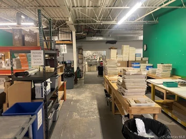 View of storage room View of storage room