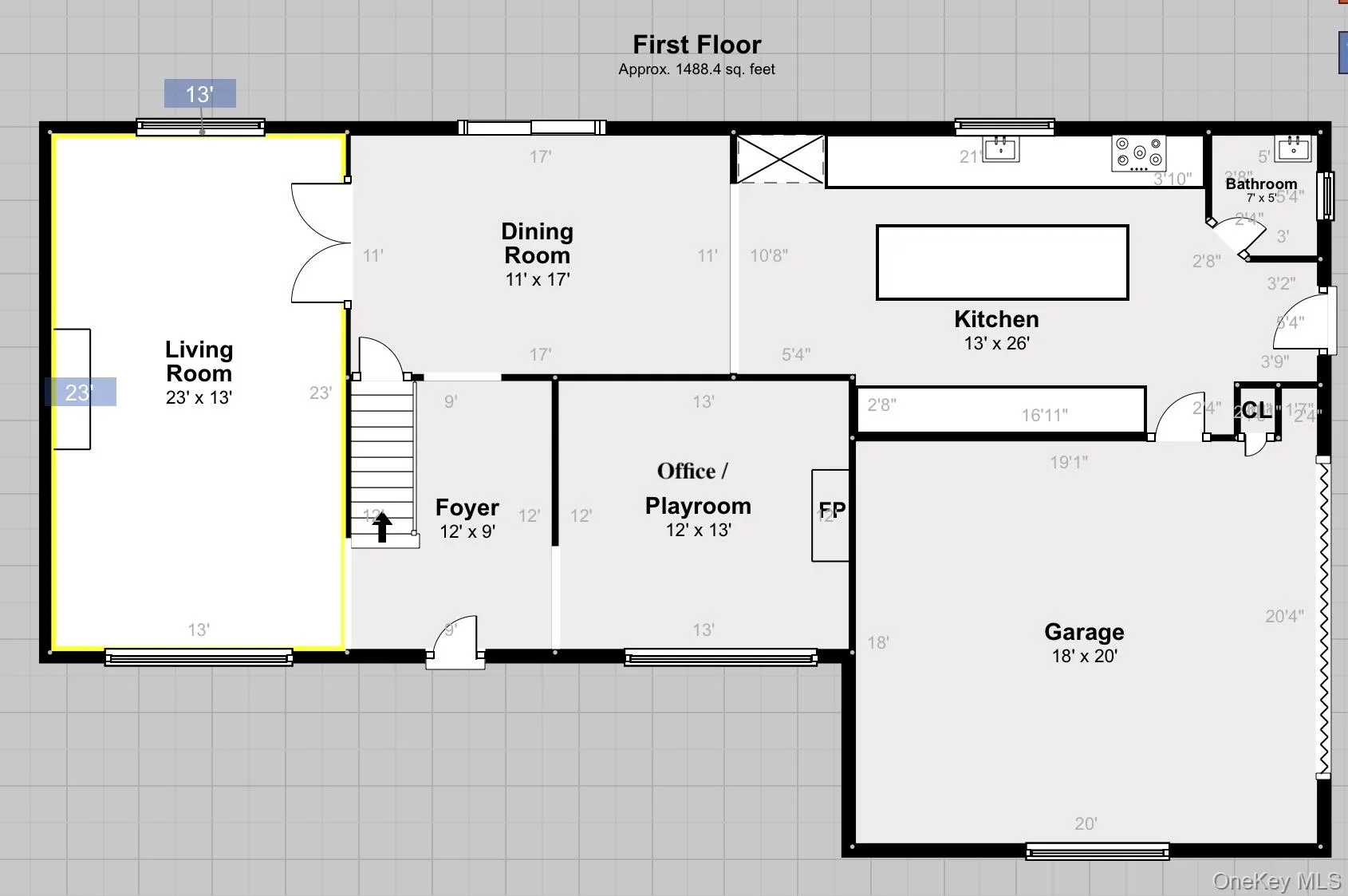 View of floor plan / room layout View of floor plan / room layout