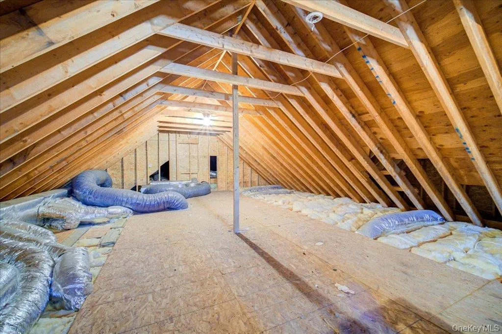 View of unfinished attic View of unfinished attic