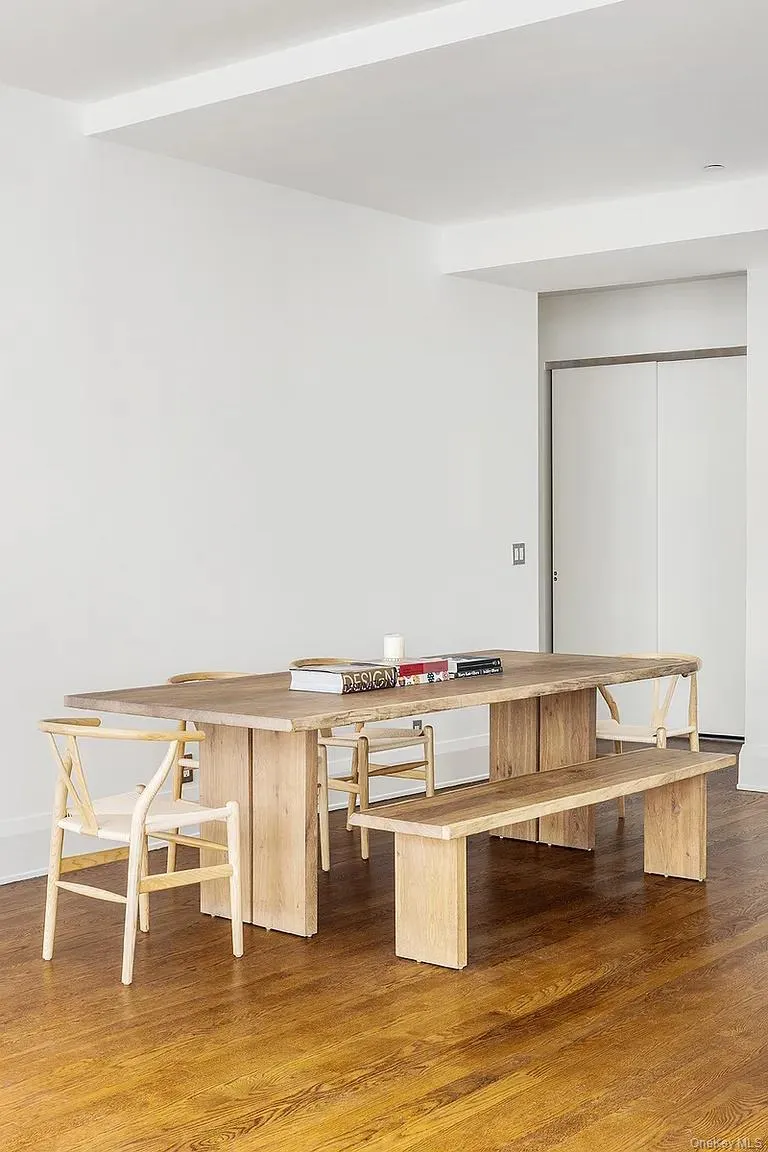 Unfurnished office featuring light wood finished floors Unfurnished office featuring light wood finished floors