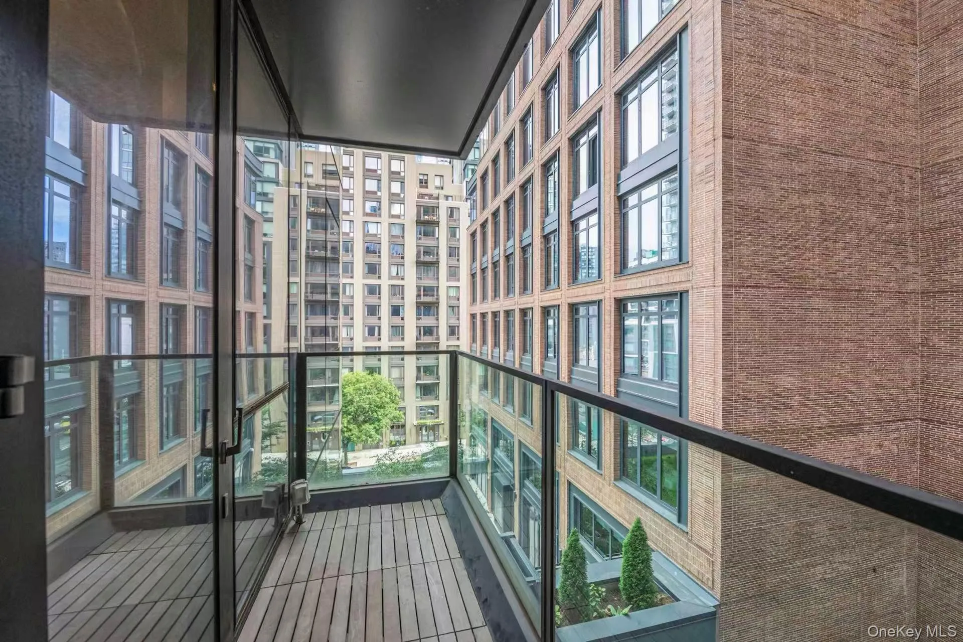 Balcony with a view of city Balcony with a view of city