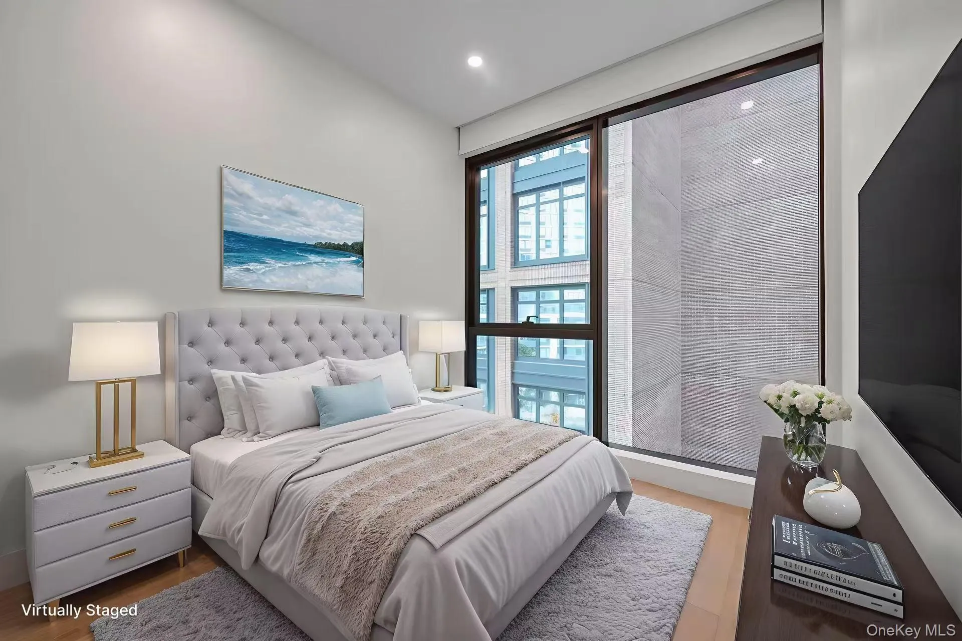 Bedroom featuring wood finished floors Bedroom featuring wood finished floors