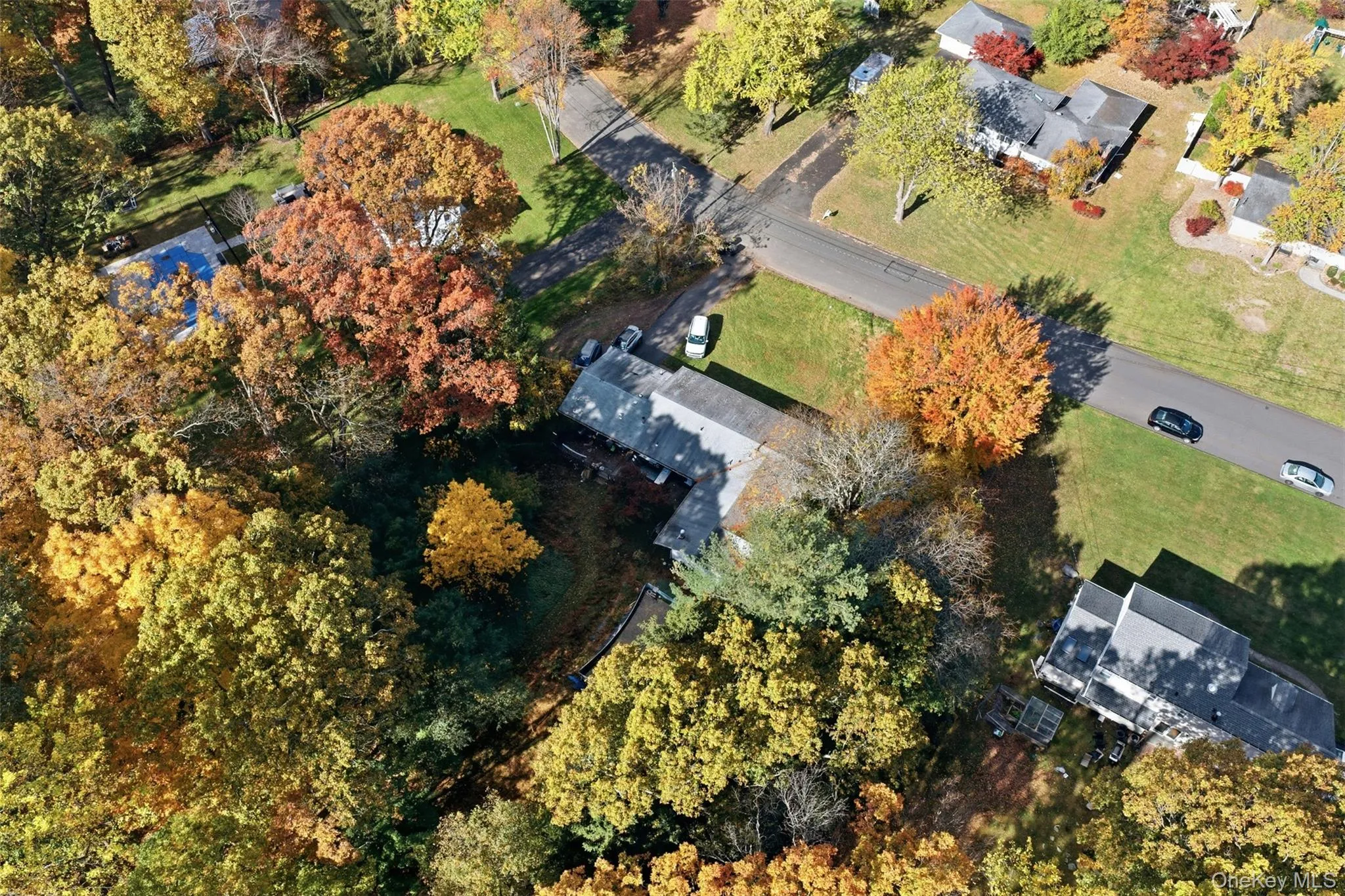 Aerial view of property and surrounding area Aerial view of property and surrounding area