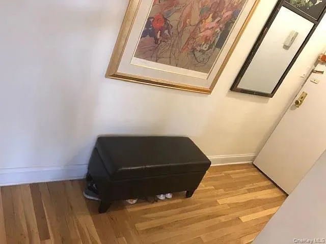 Detailed view of wood finished floors and baseboards Detailed view of wood finished floors and baseboards