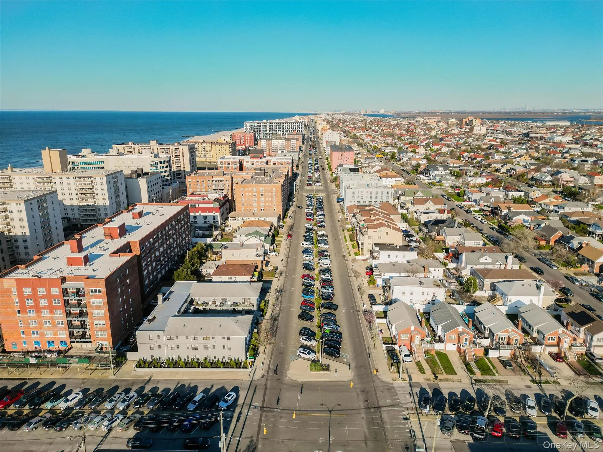 View of urban area featuring a nearby body of water View of urban area featuring a nearby body of water