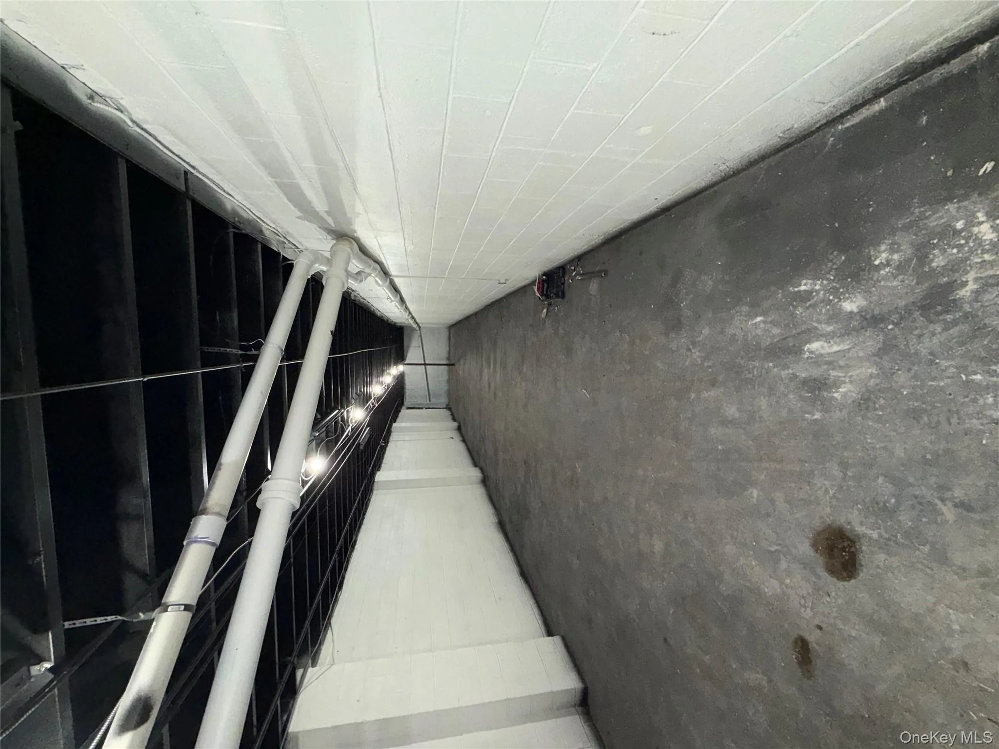 View of unfinished basement View of unfinished basement