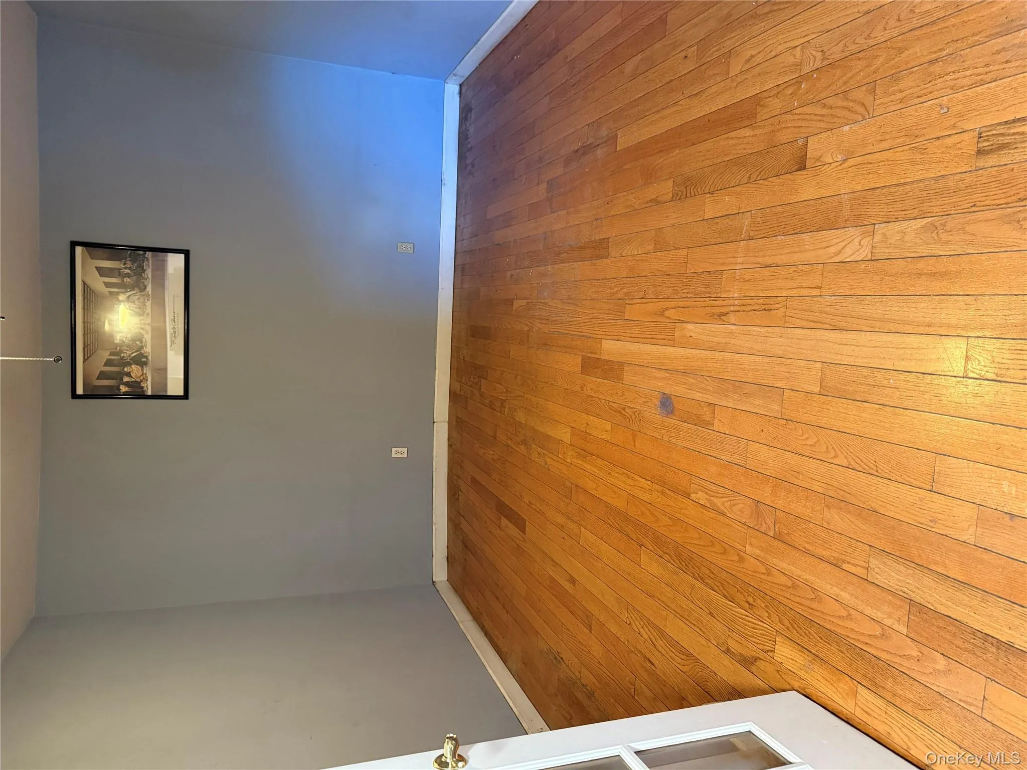 Spare room featuring light wood finished floors and baseboards Spare room featuring light wood finished floors and baseboards