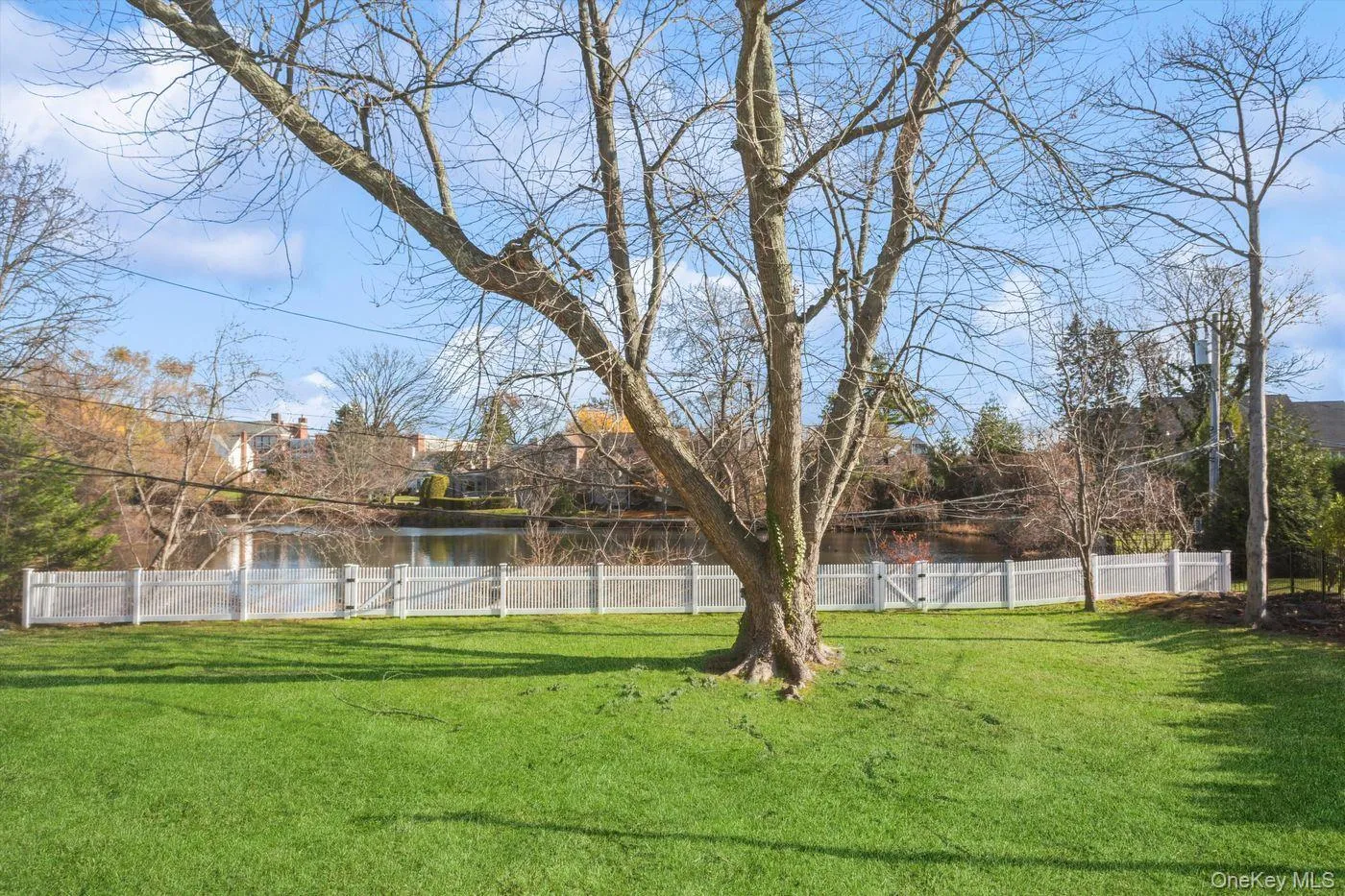 View of yard featuring a water view View of yard featuring a water view