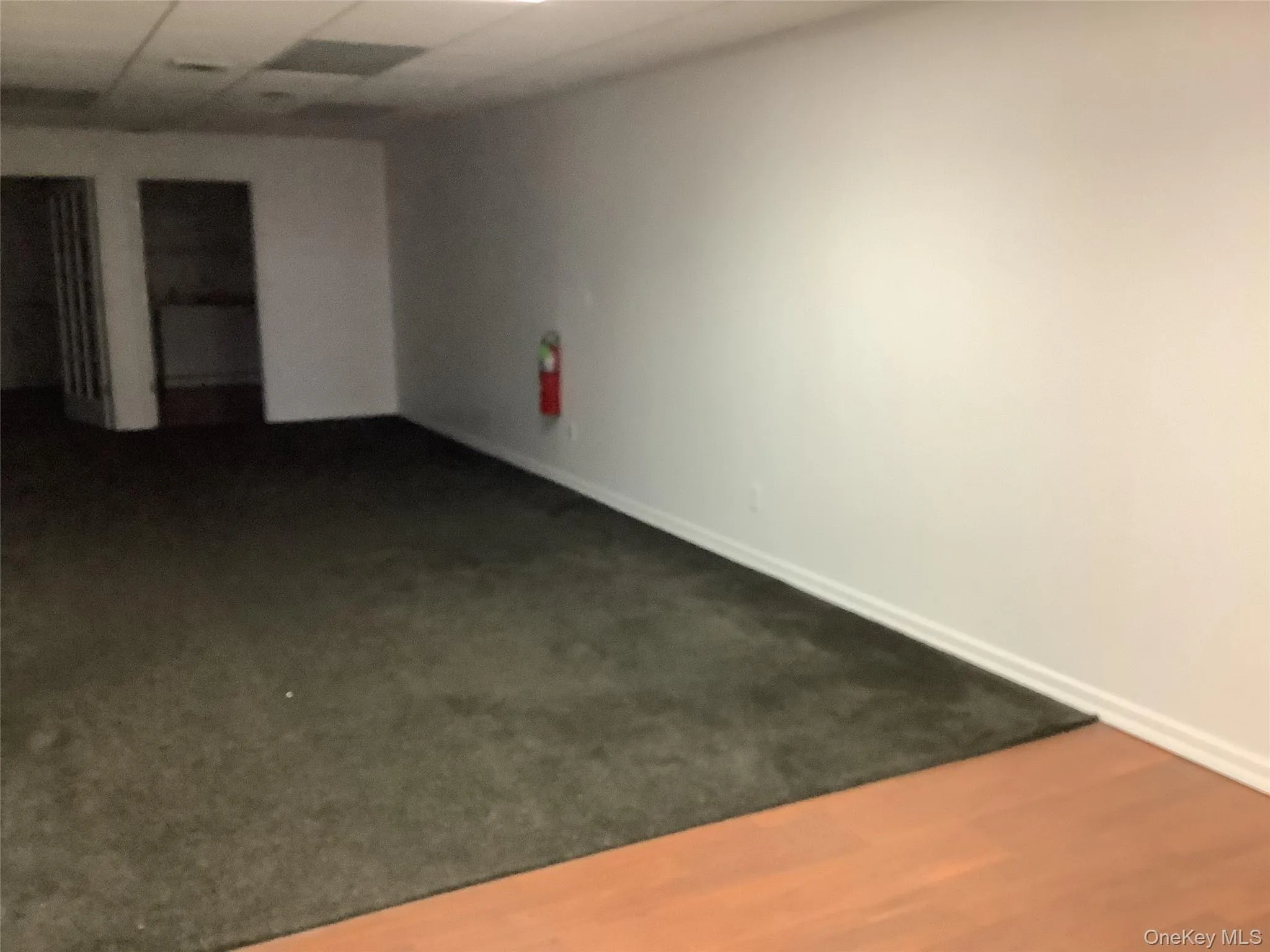 Unfurnished room featuring baseboards and dark wood finished floors Unfurnished room featuring baseboards and dark wood finished floors