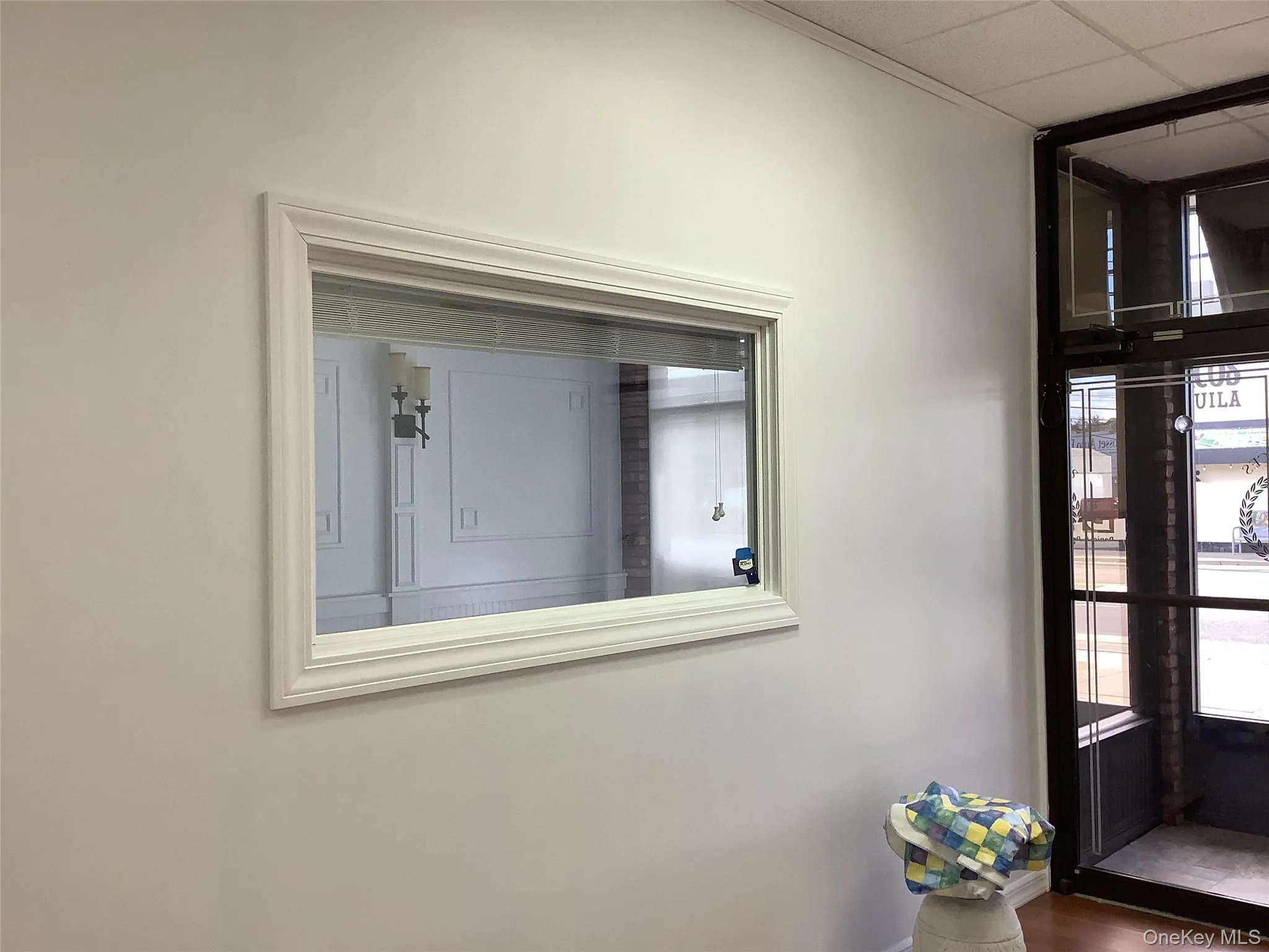 Detailed view of a paneled ceiling Detailed view of a paneled ceiling