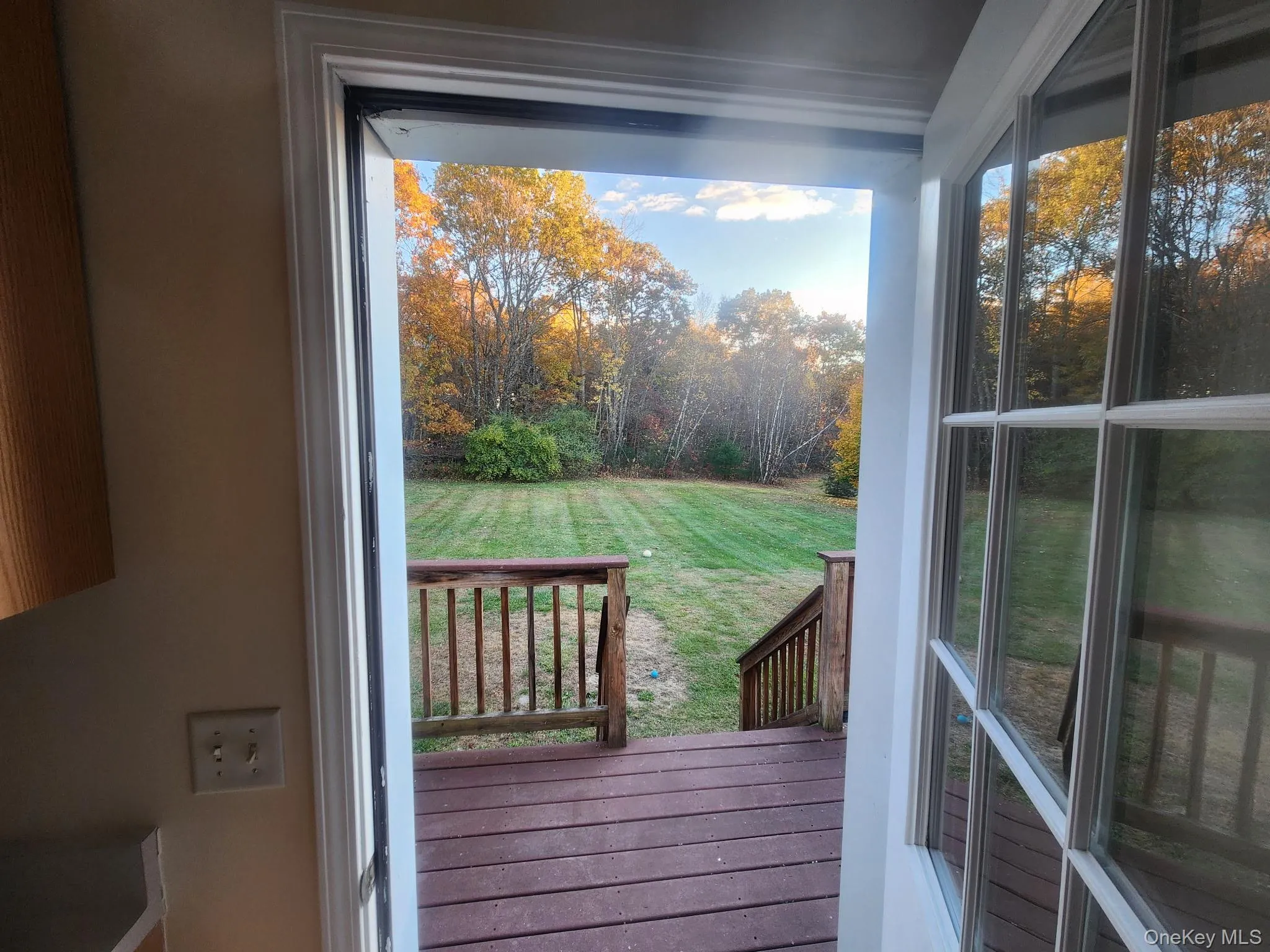 Back deck~ a shared space. Back deck~ a shared space.