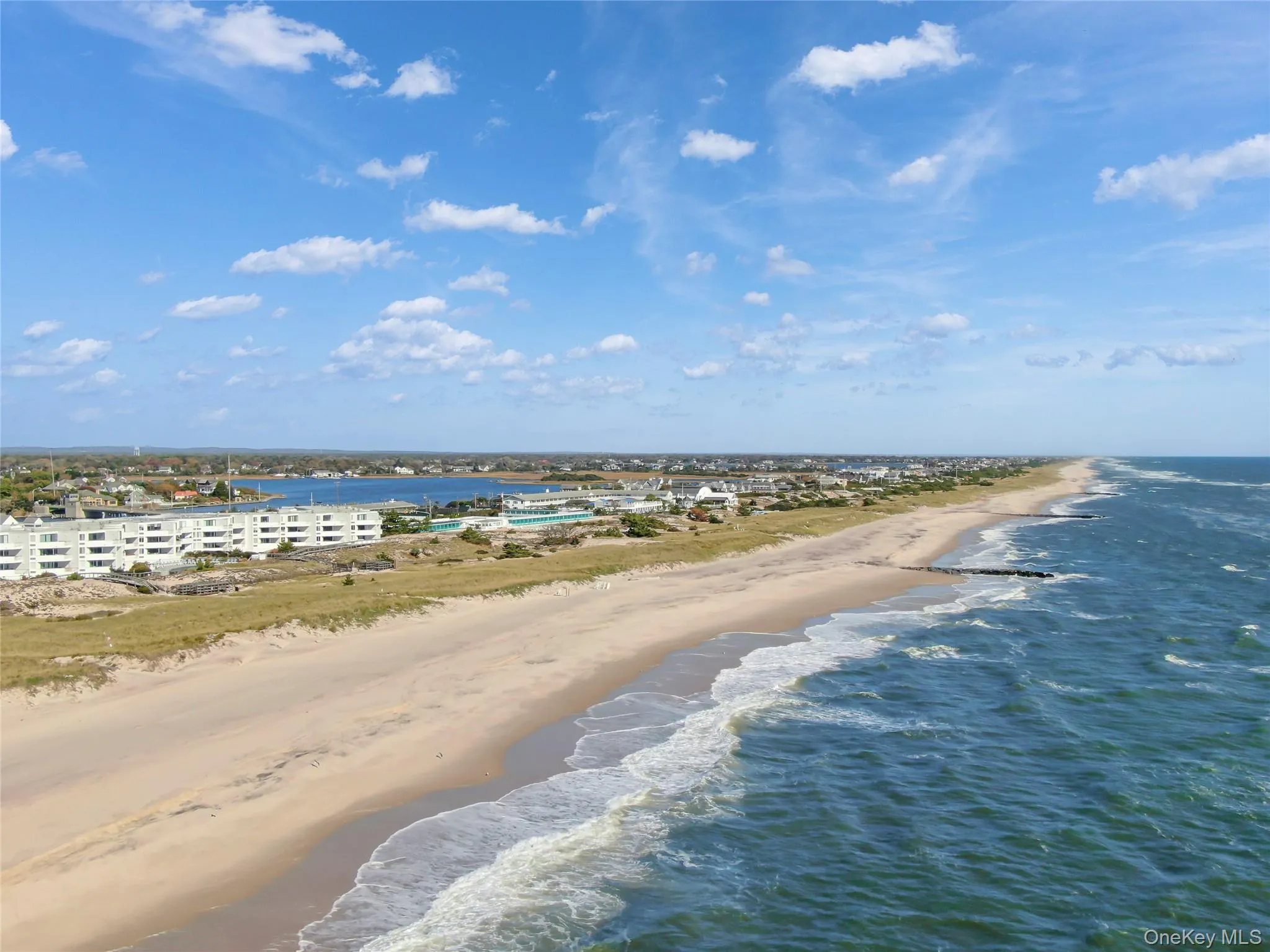 Water view with local beach Water view with local beach