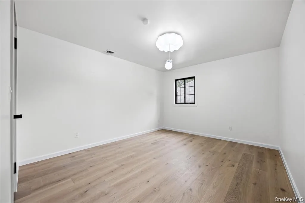 Spare room with light wood-type flooring Spare room with light wood-type flooring