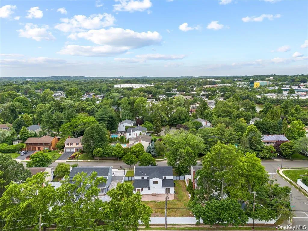 Aerial view of residential area Aerial view of residential area