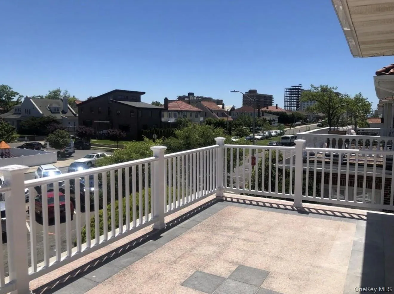 Balcony featuring a residential view Balcony featuring a residential view