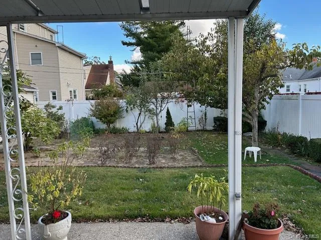 View of fenced backyard View of fenced backyard