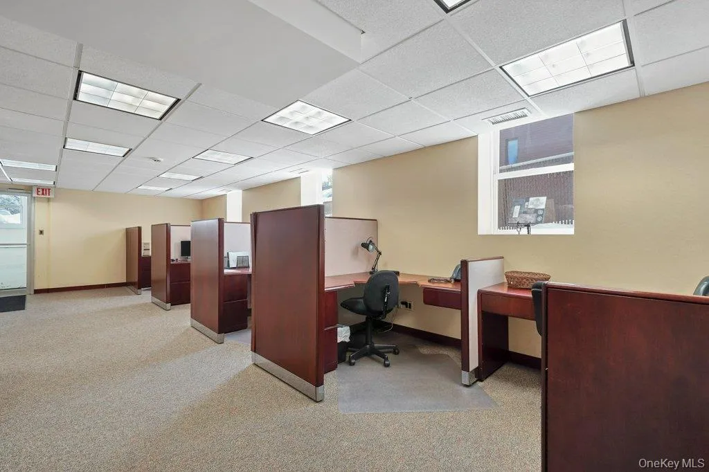 Office featuring healthy amount of natural light and a paneled ceiling Office featuring healthy amount of natural light and a paneled ceiling