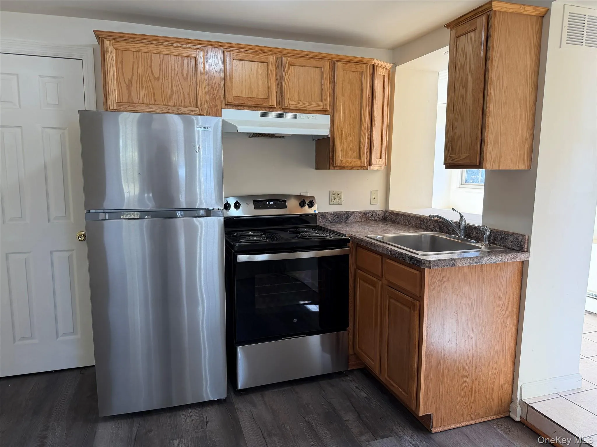 Kitchen with stainless steel appliances and open concept Kitchen with stainless steel appliances and open concept