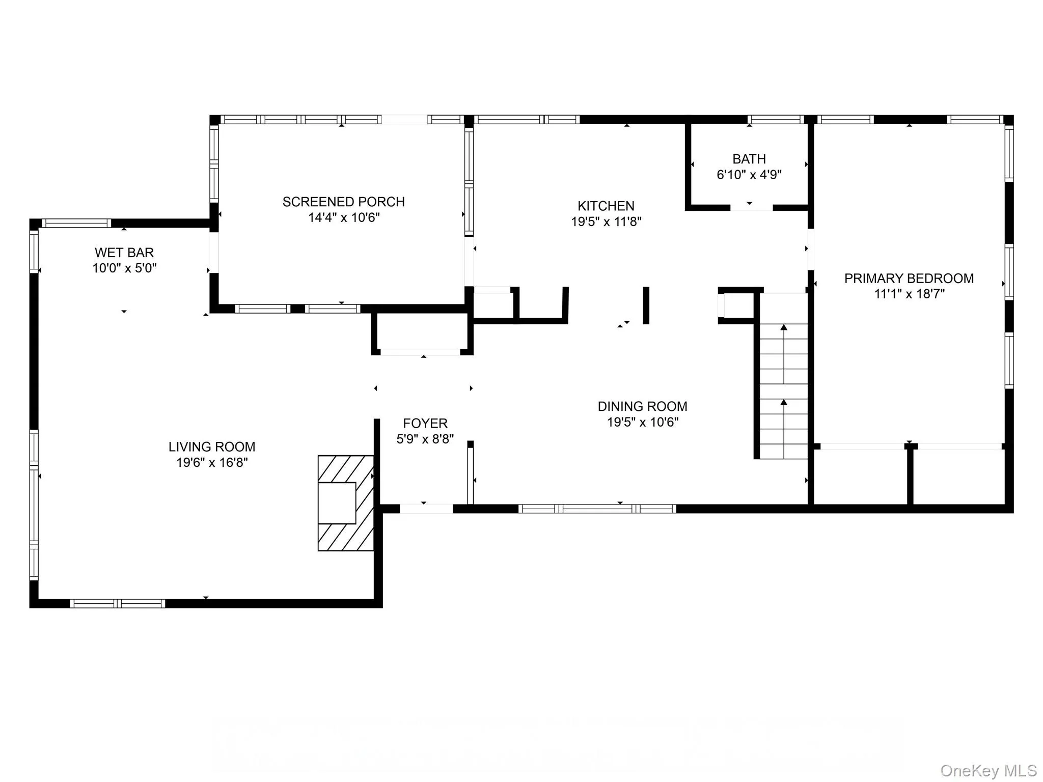 View of room layout View of room layout