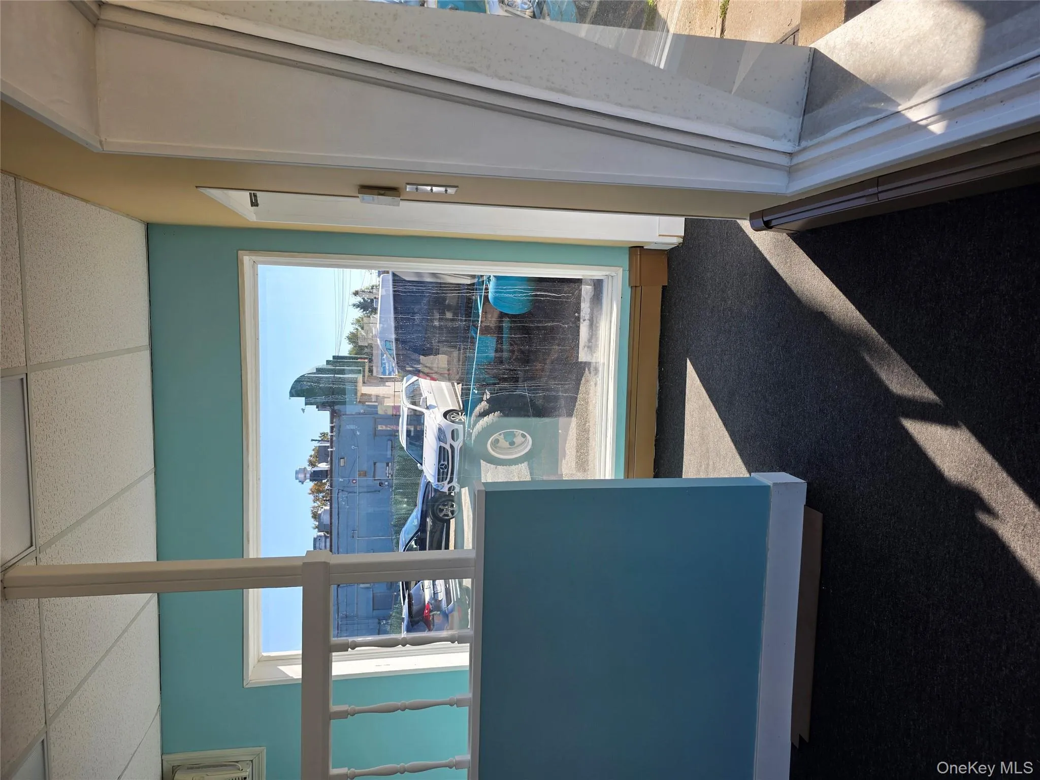 Detailed view of a paneled ceiling and baseboards Detailed view of a paneled ceiling and baseboards