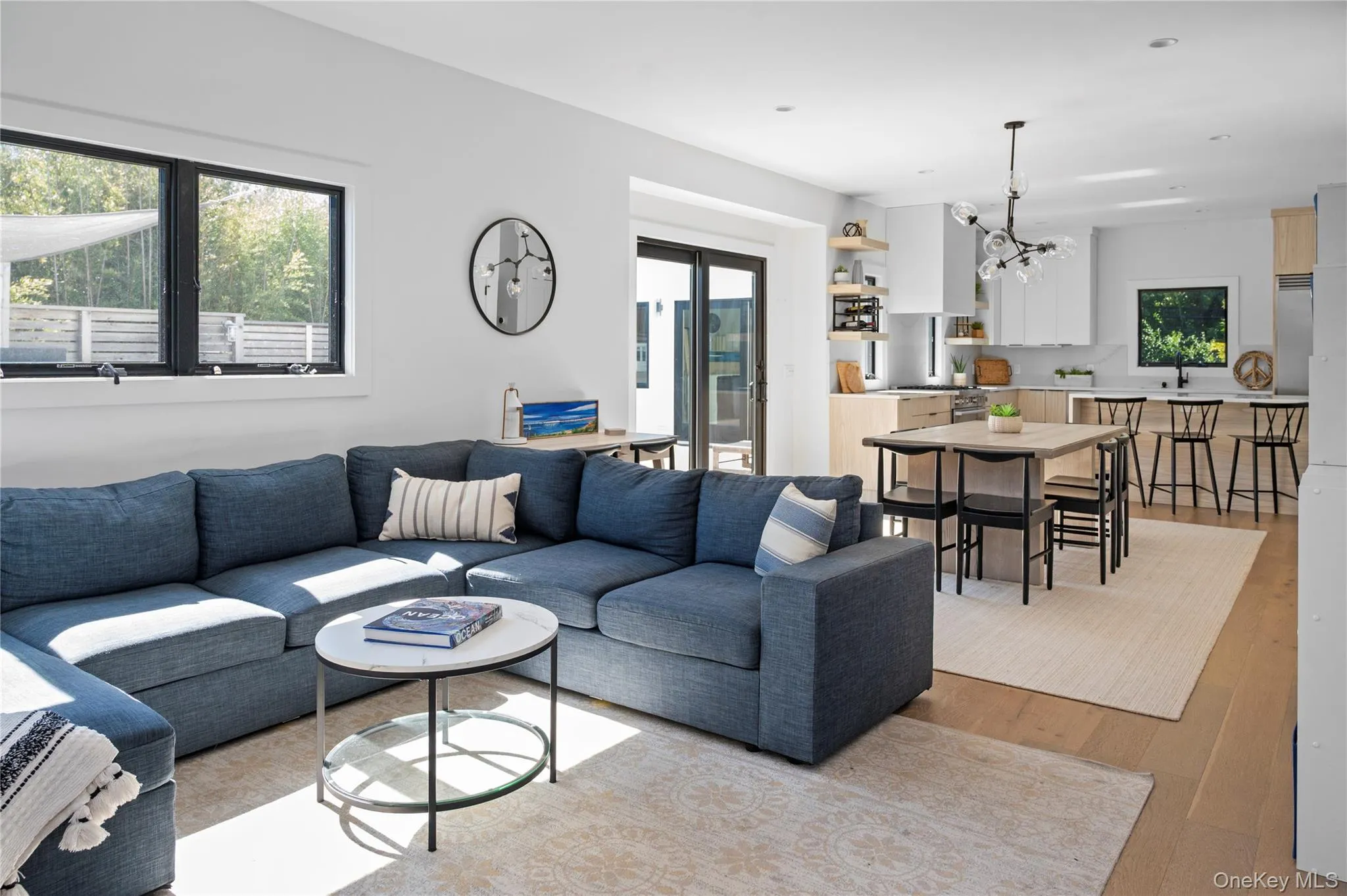 Living Room through to the Kitchen Living Room through to the Kitchen