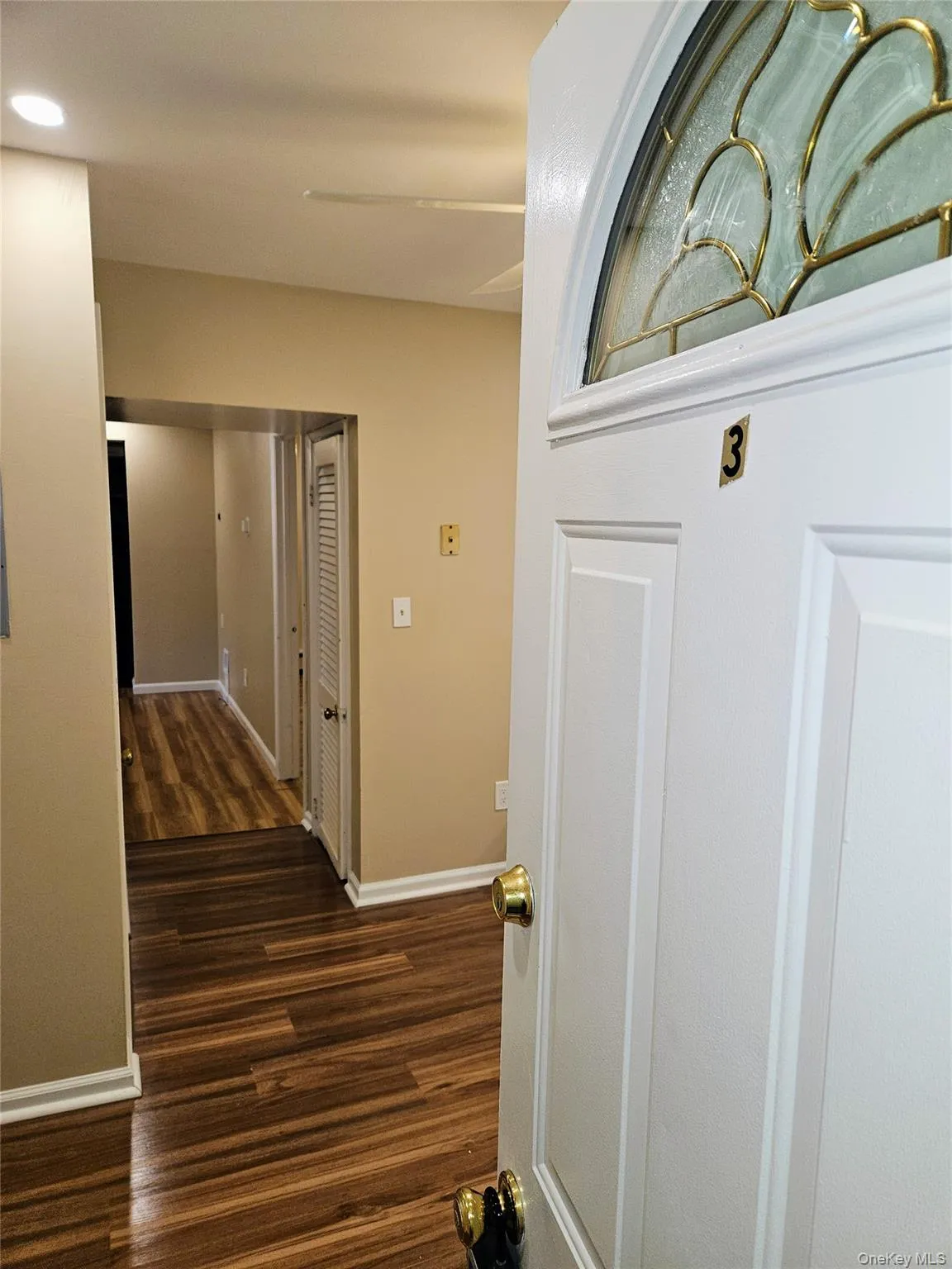 Looking from entry foyer. Looking from entry foyer.