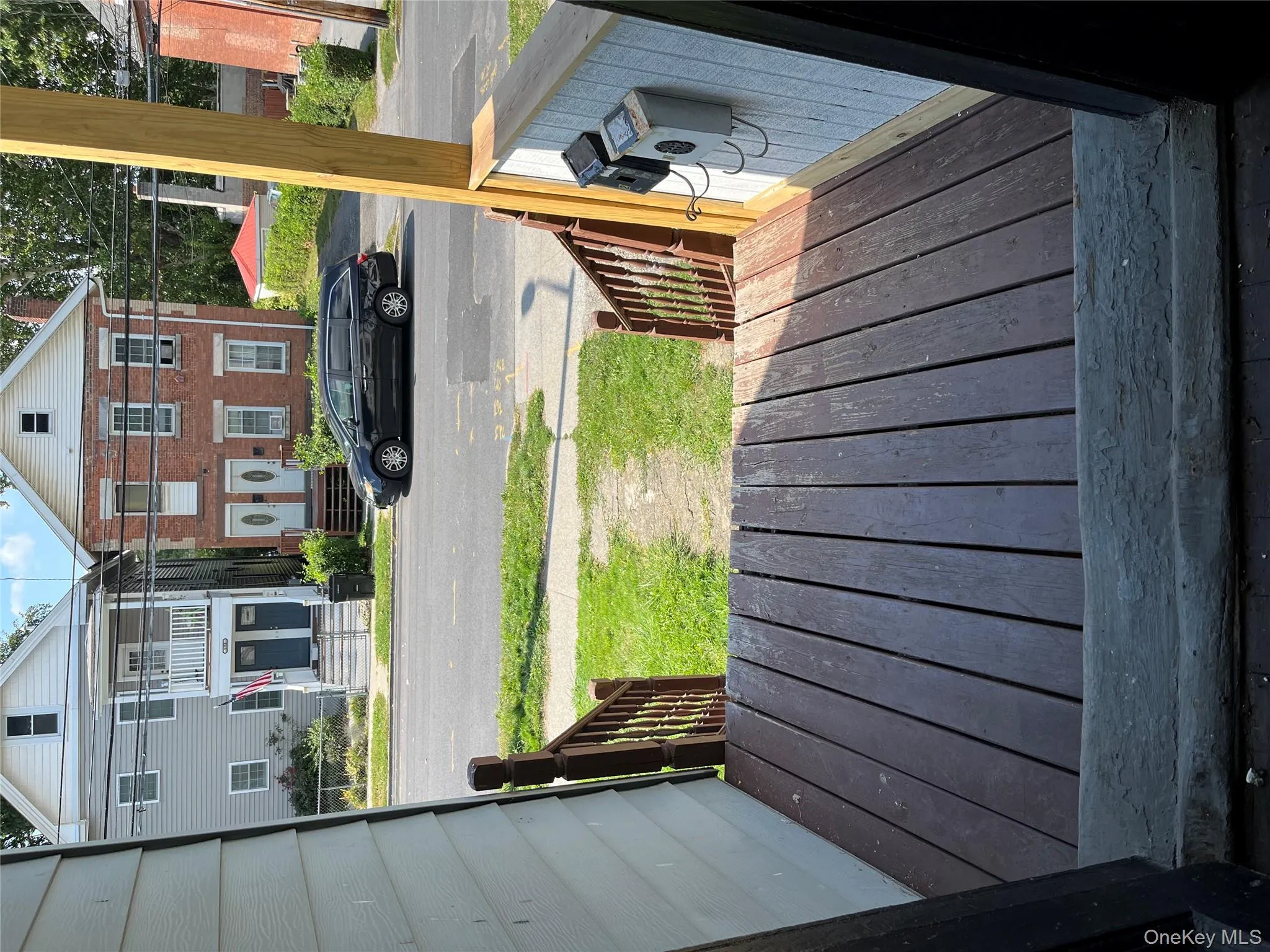 View of wooden deck View of wooden deck