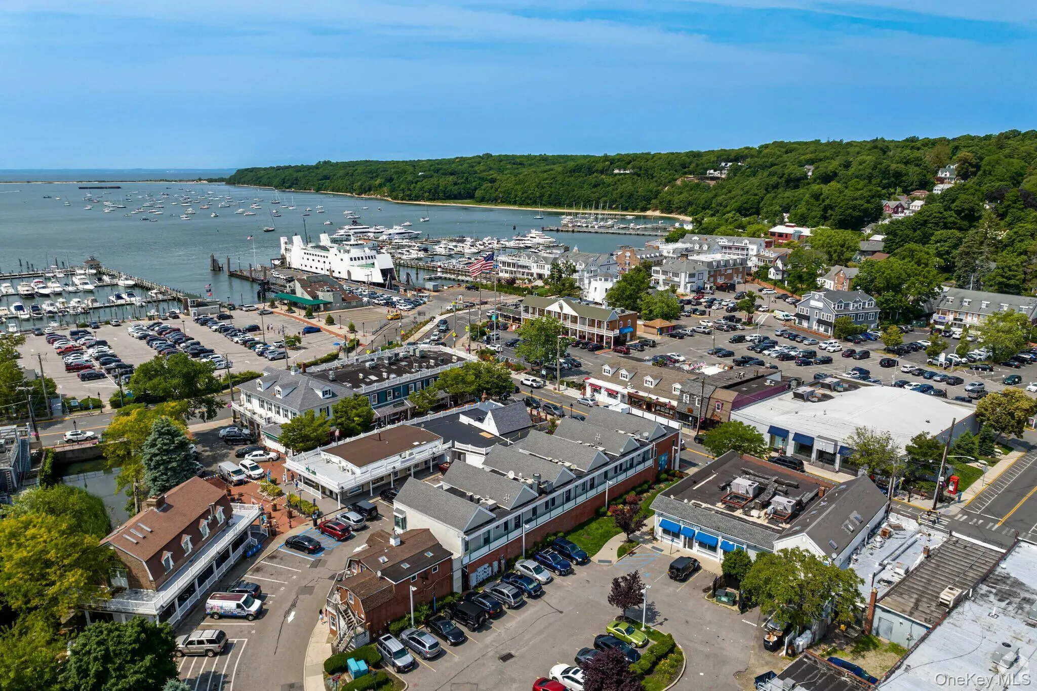 Port Jefferson Village/Harbor Aerial View Port Jefferson Village/Harbor Aerial View
