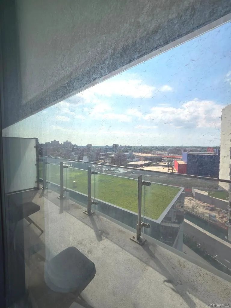 Balcony with a view of city Balcony with a view of city