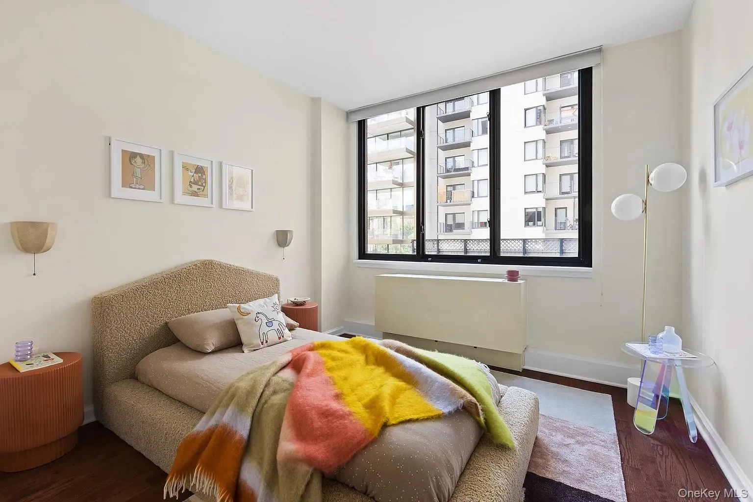Bedroom with wood finished floors Bedroom with wood finished floors