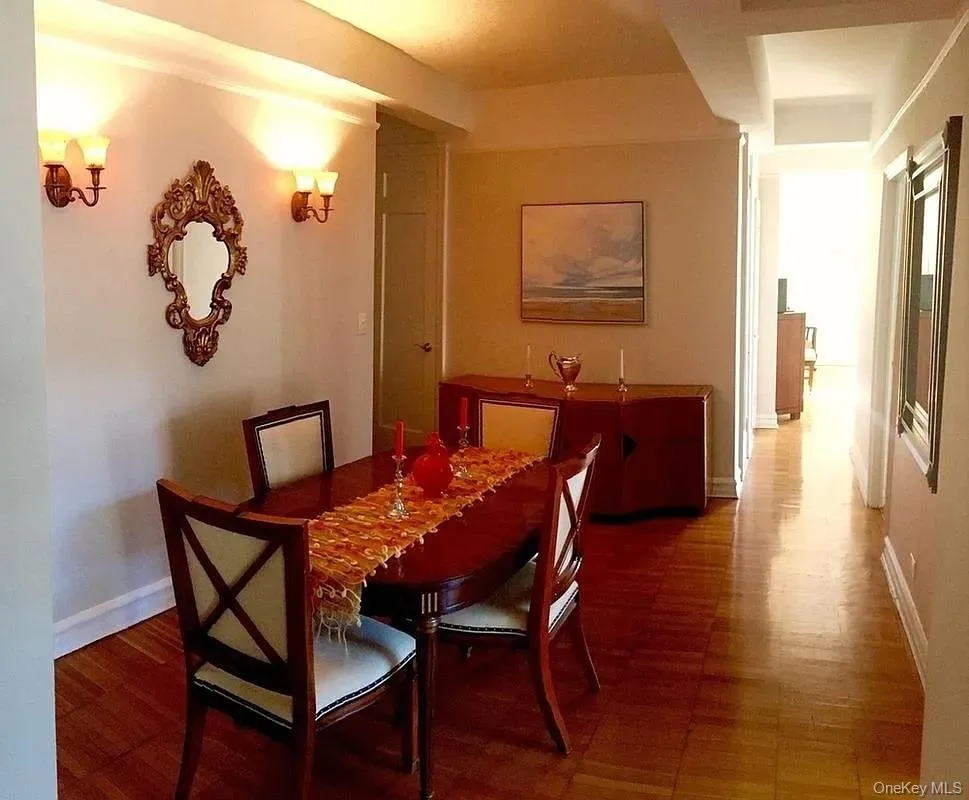 Dining room featuring baseboards Dining room featuring baseboards