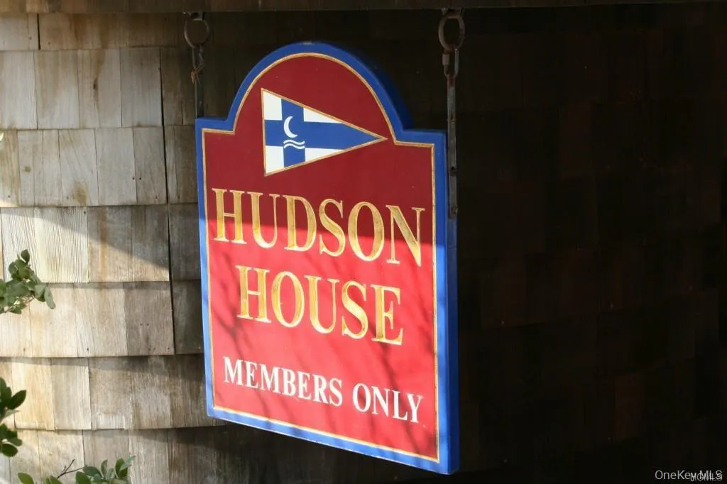 Hudson House, residents and guests only Hudson House, residents and guests only