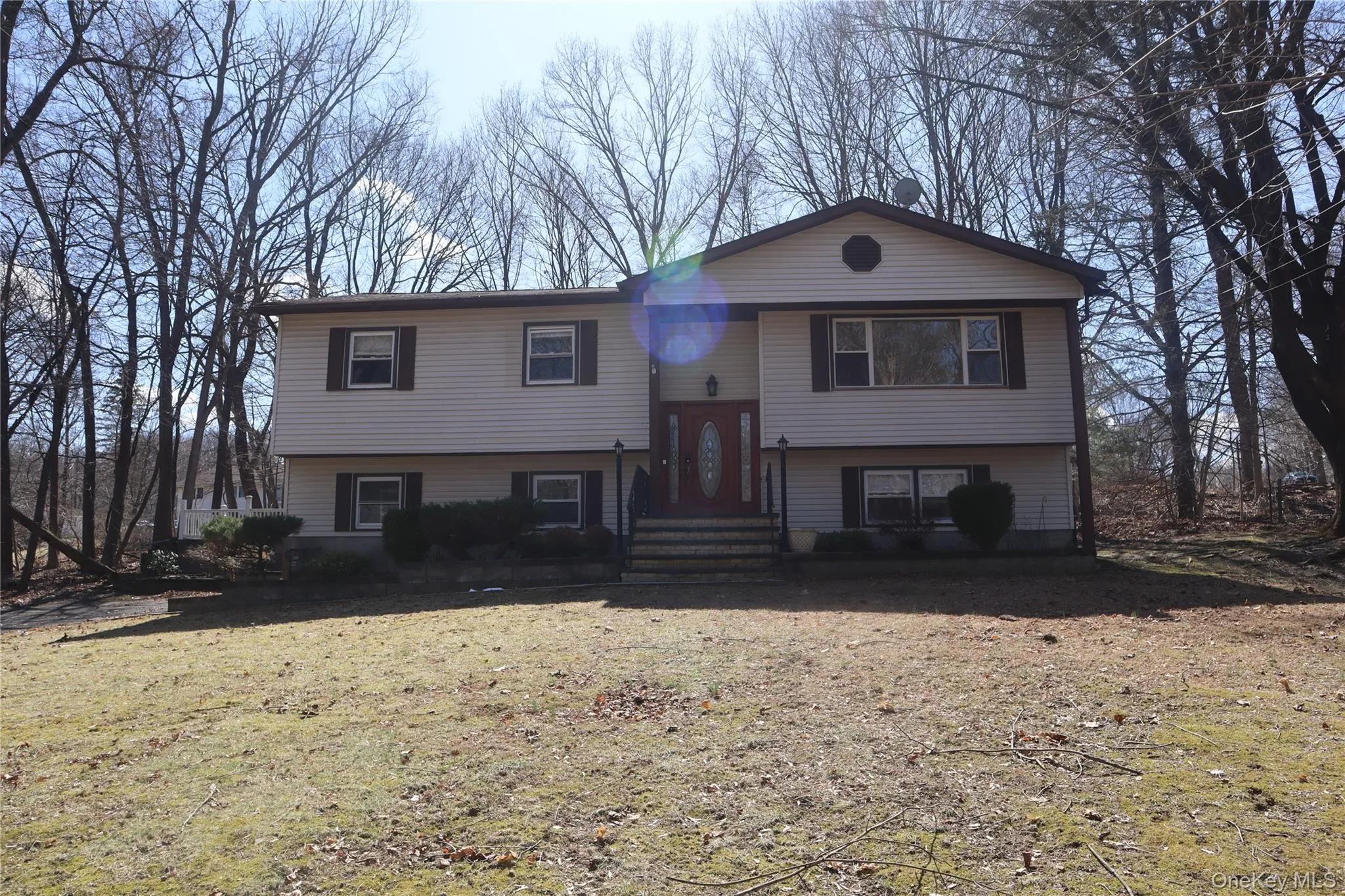 View of bi-level home View of bi-level home