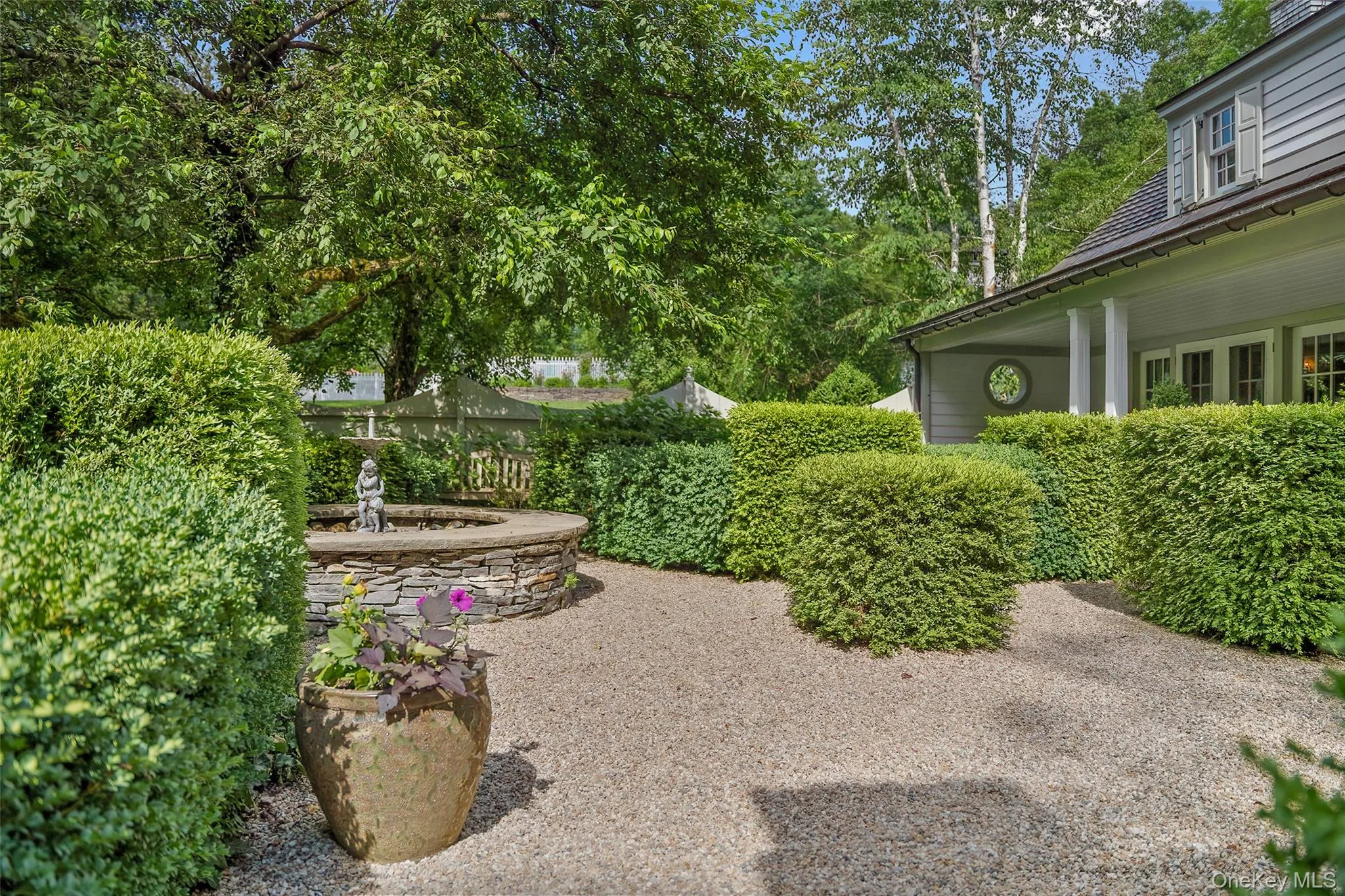 View of yard with view of wooded area View of yard with view of wooded area